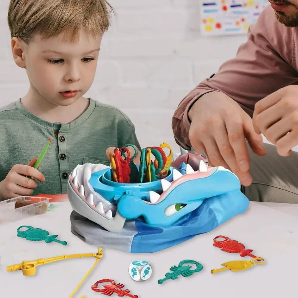 Shark Teeth Toy Hand Shark Interactive Game Party Interactive Game Cute Shark Desktop Toys Finger Toys Cool Stuff Gifts For Kids
