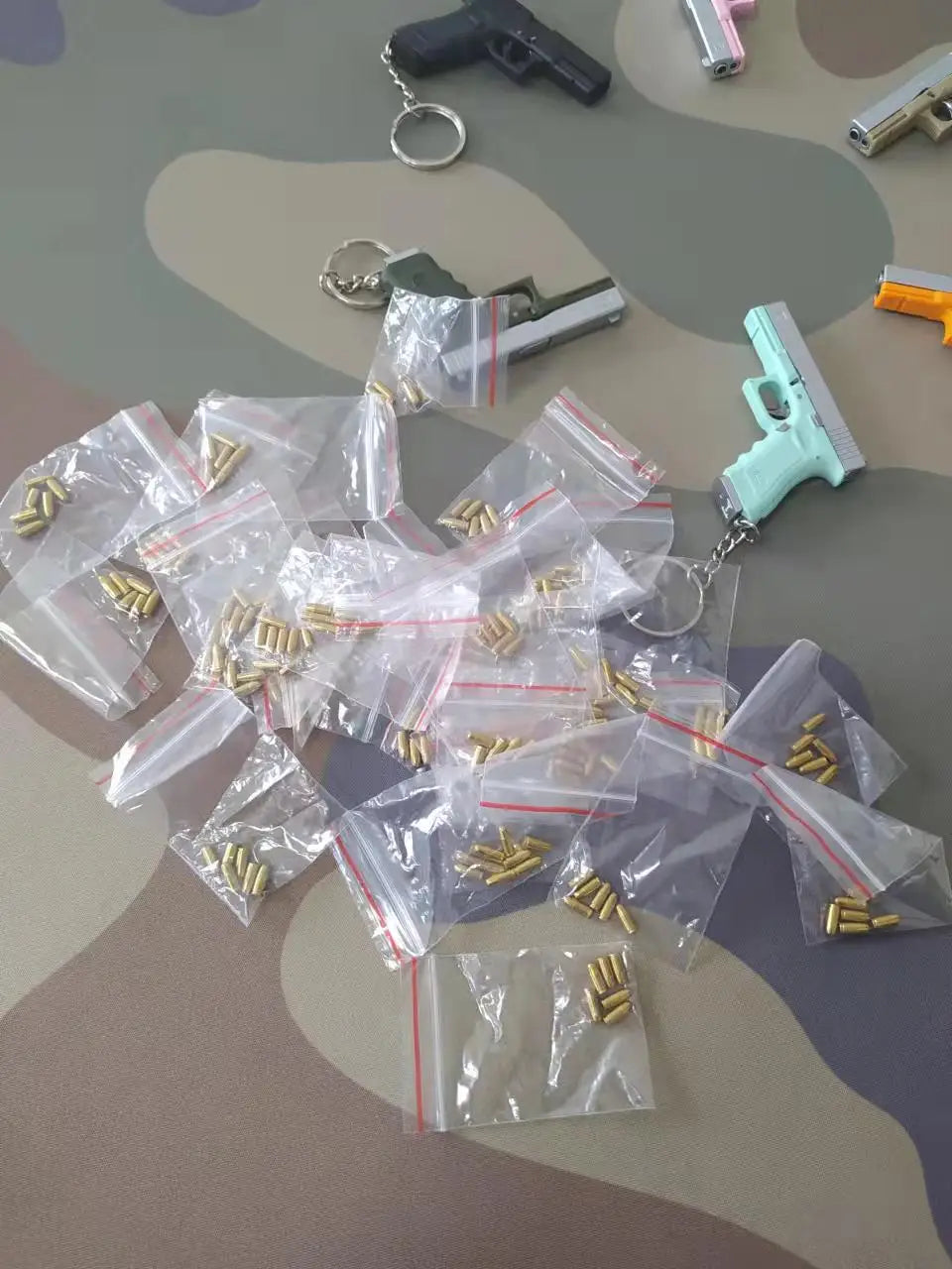 1:3 Scale Bullets for Mini Glock 17 Alloy Empire Glock 17 Bullets Accessories - Only Bullets