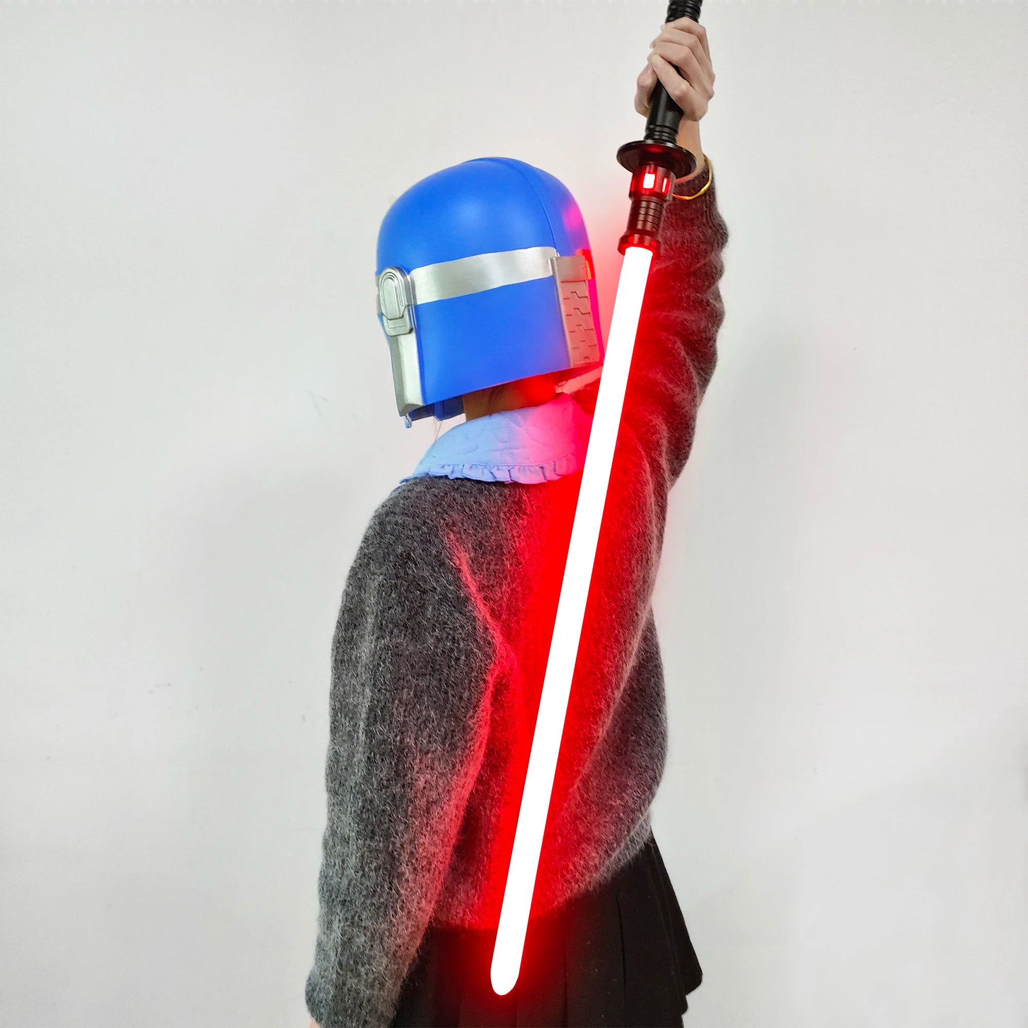 PHS Helmet The Mandalorian PVC Cosplay Mask Full Head Halloween Christmas Party BirthdayGift, Cosplay for Children, Adult Toys