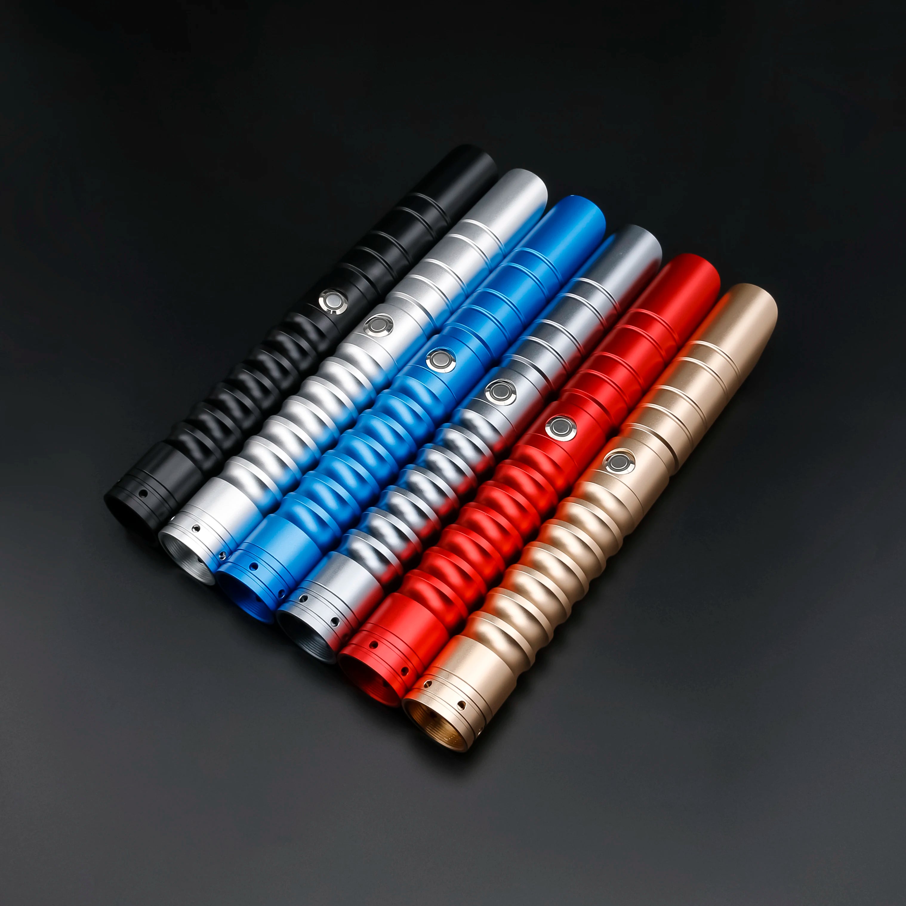 TXQSABER Heavy Dueling Smooth Swing RGB Lightsaber Metal Hilt Bluetooth Colors Change Blaster Jedi Laser Sword Cosplay Kids Toys
