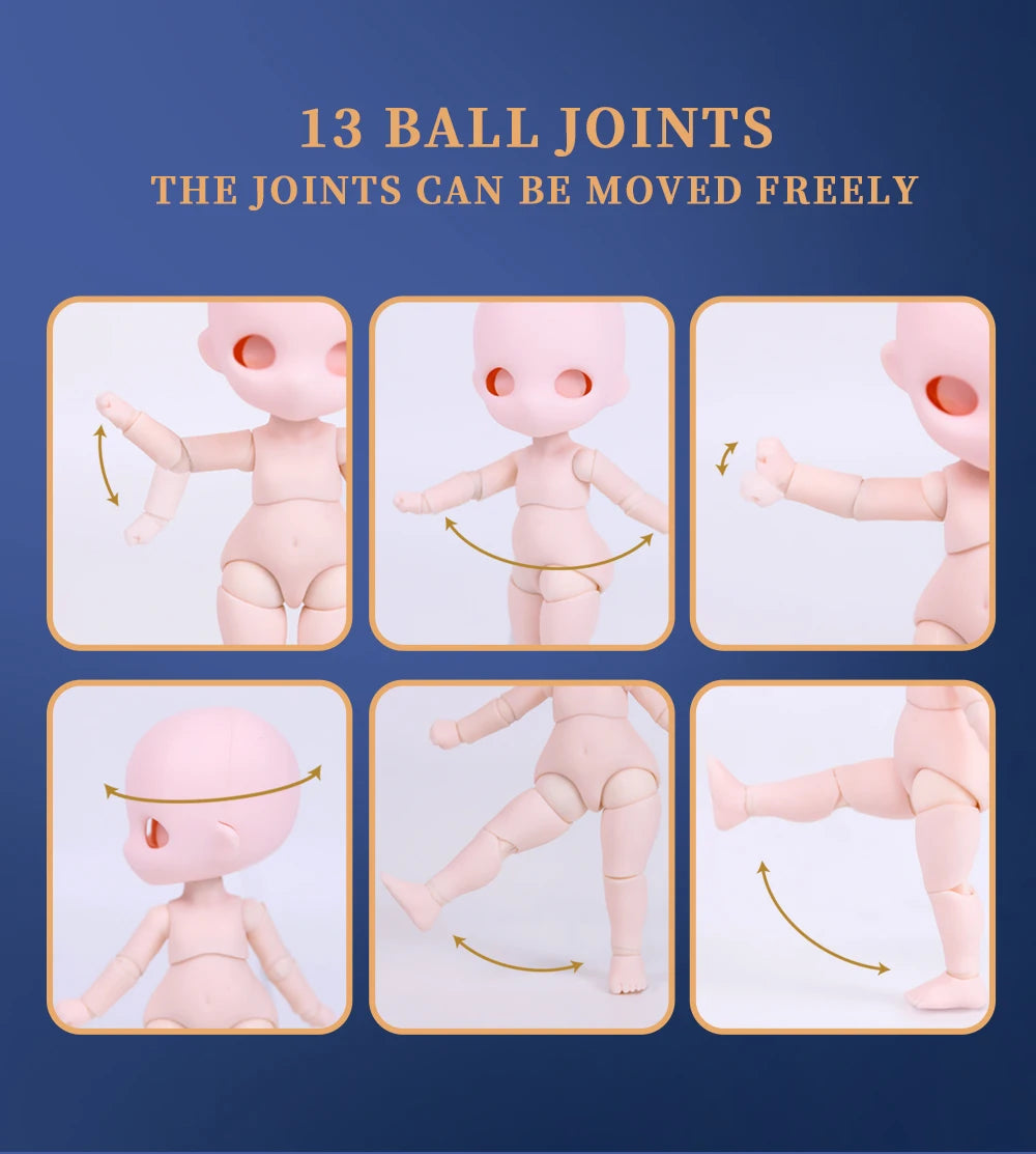 ICY DBS Dream Fairy Maytree OB11 doll 13 ball joint body constellation series Collectible Cute Animal 13cm SD gift BJD