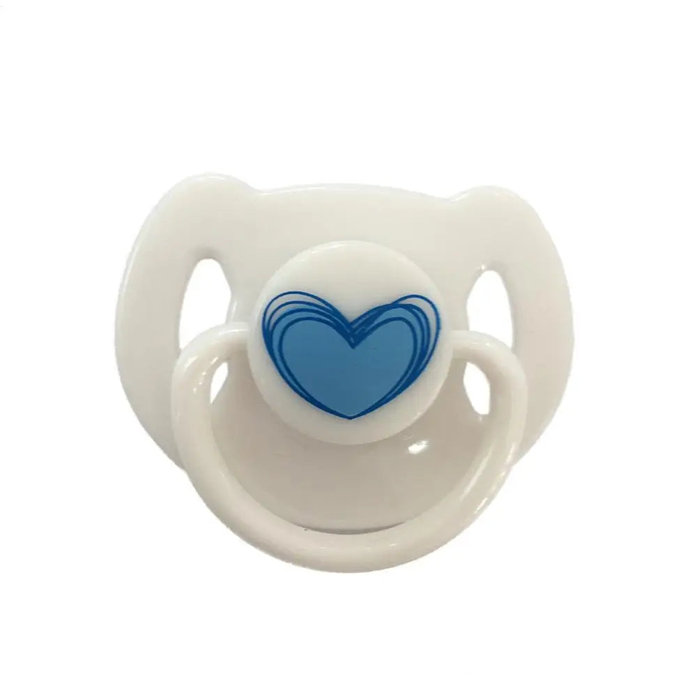 Doll Magnet Pacifier for 20-22inch Baby Dolls Cute Lovely Magnet Pacifier ABS Plastic Simulation Nipples Doll Accessory