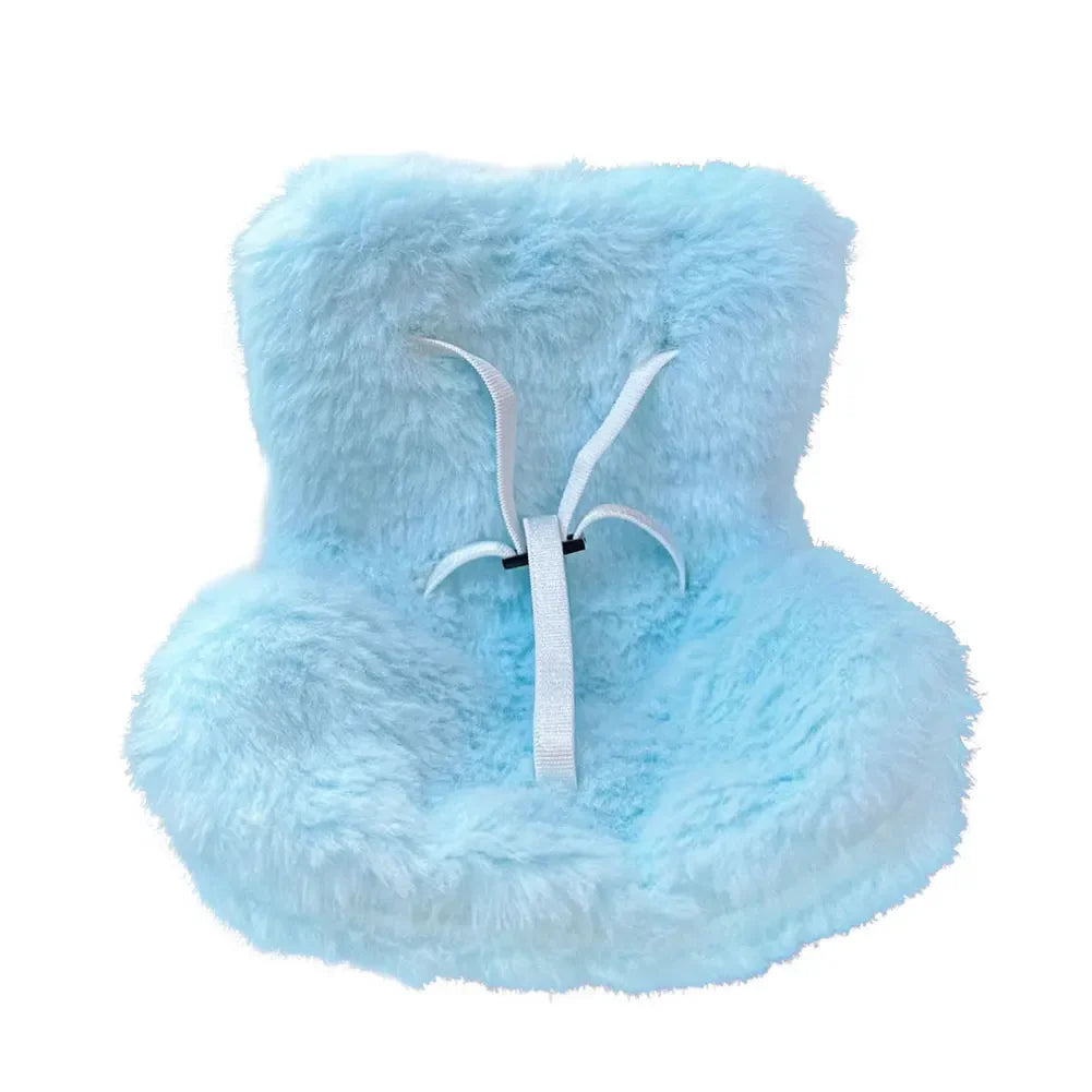 New 15-17cm doll Seat Labubu Doll Safety Seat Cute Doll Air Outlet Aromatherapy decoration high-grade Car Interior Decoration