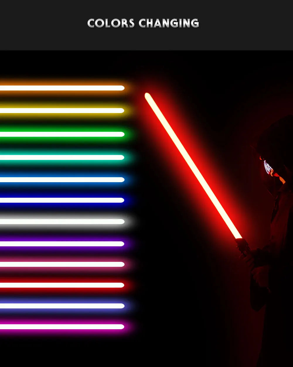 TXQSABER Lightsaber Heavy Dueling Jedi Light Saber SNV4 PRO Blaster Smooth Swing Metal Hilt Lasersword Toys for Adult Cosplay