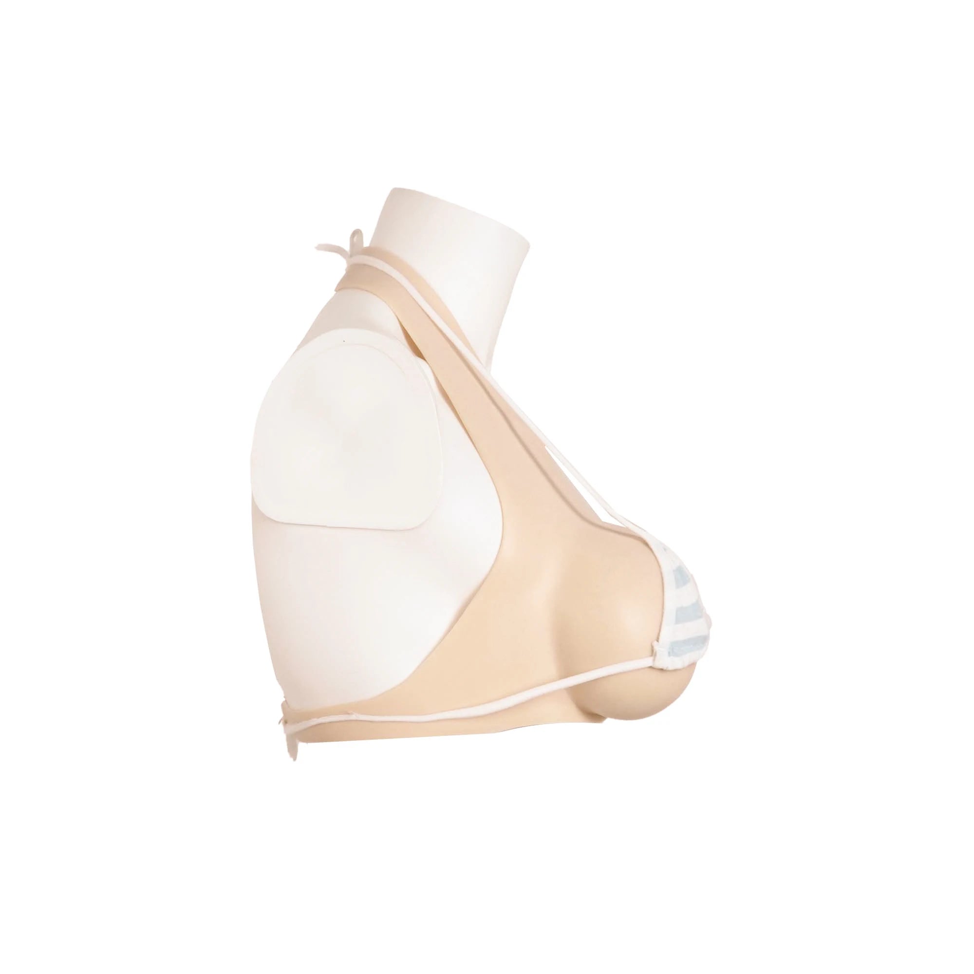 Zilasegy Realistic Fake Boobs Bodysuit Silicone Breast Form Plate For DragQueen Shemale Travesti Crossdresser Transgender