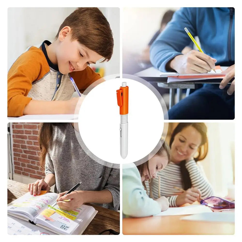 Prank Squirt Pen 2-in-1 Writable Pen Water Sprinkler School Supplies Water Fighting Game Prank Items Press To Spray Water