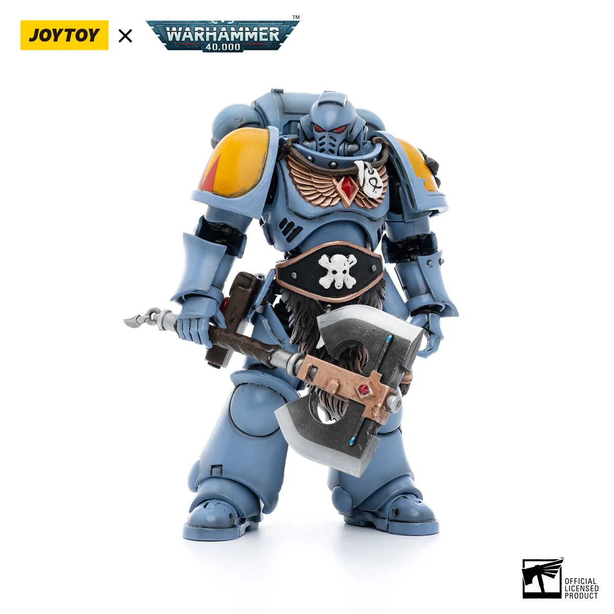 JOYTOY Warhammer 40,000 1/18 Action Figures Space Wolves Claw Pack Sigyrr Stoneshield Model