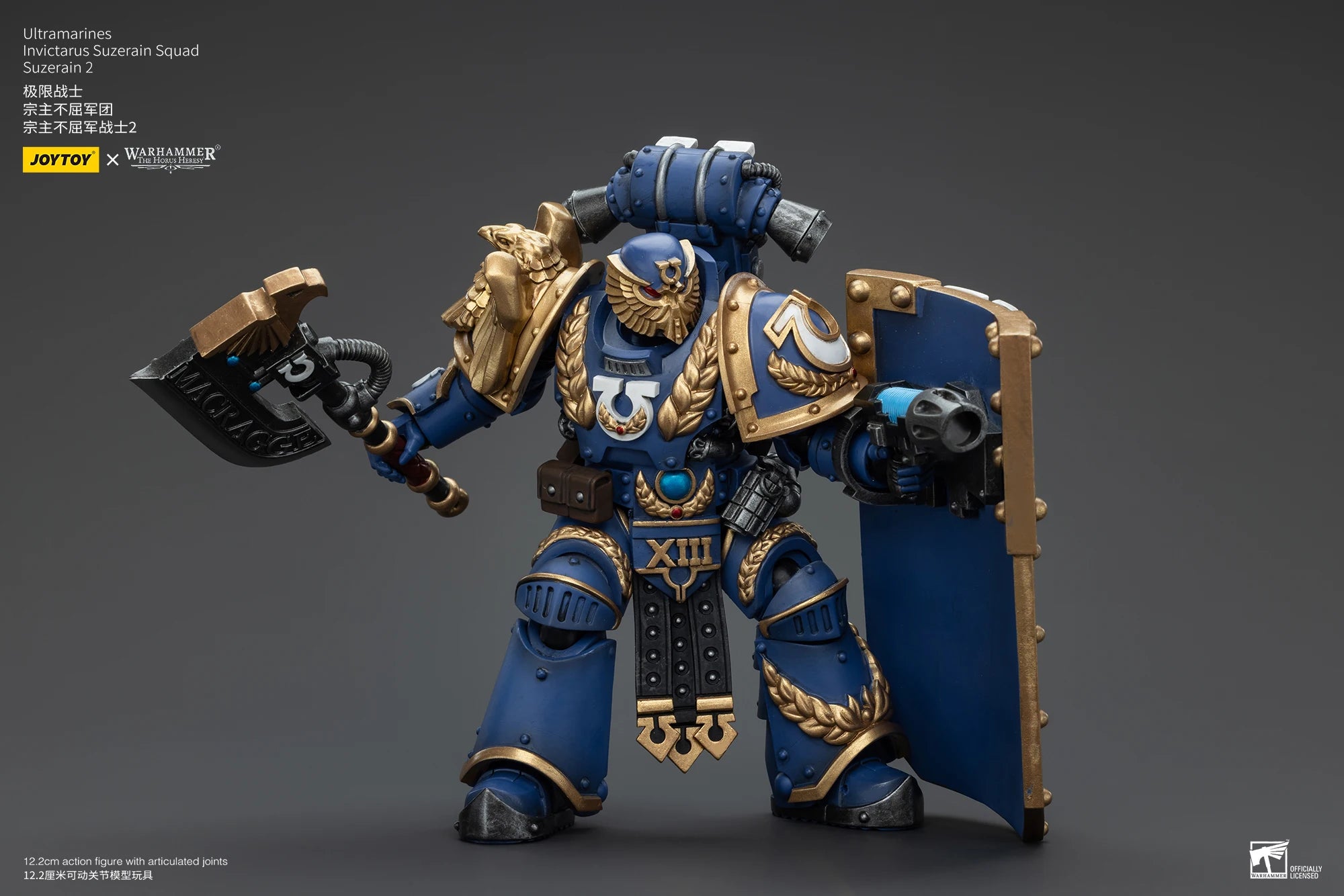 JOYTOY Warhammer 30K 1/18 Action Figures Ultramarines Invictarus Suzerain Squad Suzerain 5PCS Model Anime Military Model