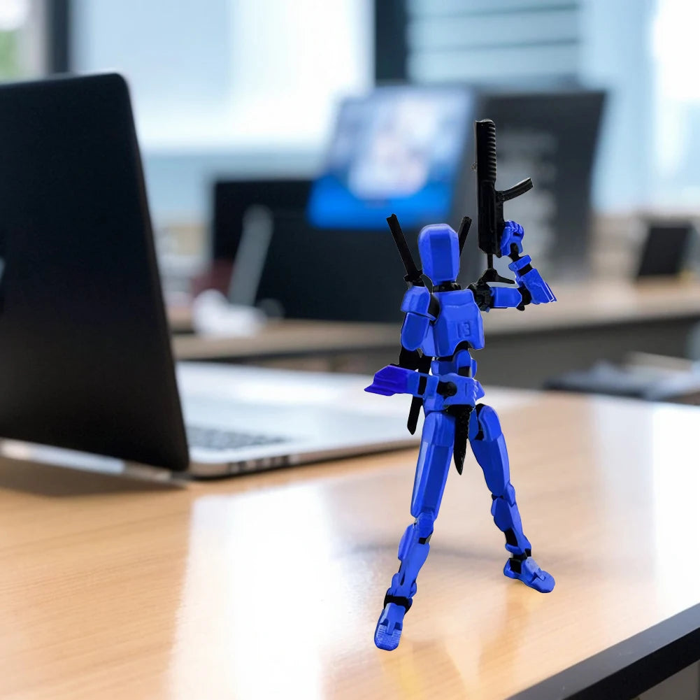 13 Action Figure Titan Multi-articular Robot Toys Dummy 3D Printed Movable Shapeshift Robot Action Anime Figure For Boy Gifts