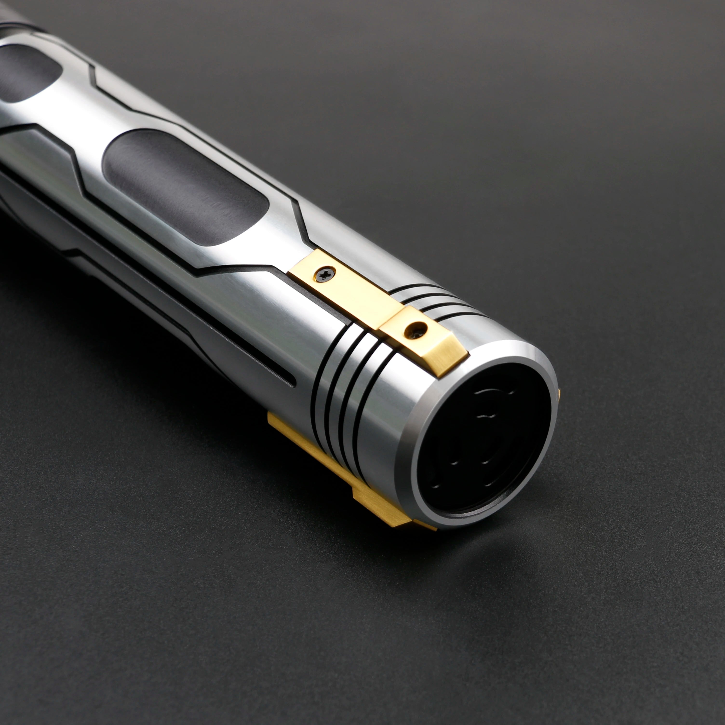 TXQSABER Ghost Lightsaber Pixel Soundboard Neo Smooth Swing Metal Handle LED Strip Blade Cosplay Laser Jedi Sword Kids Toys