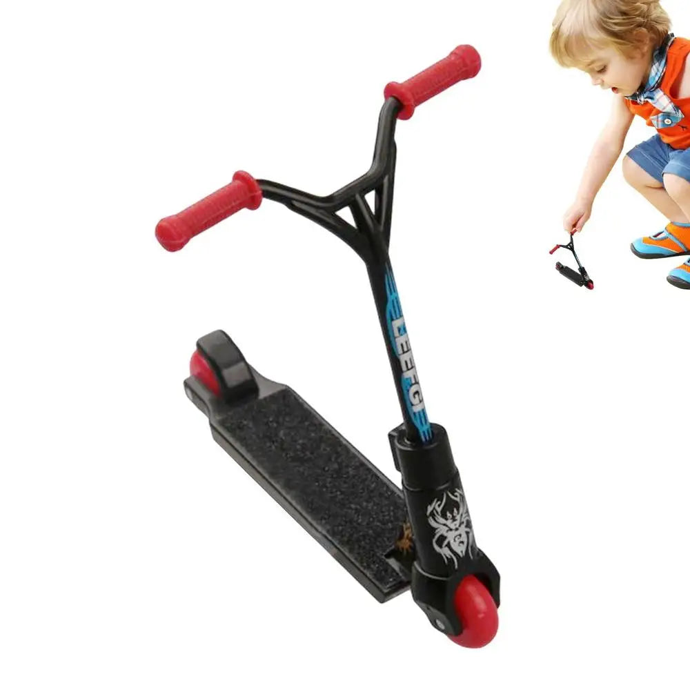 Mini Finger Scooter Two Wheels Stunt Finger Toy Skate Skate Scooter Finger Movement Skateboard Parent-Child Interactive Holiday