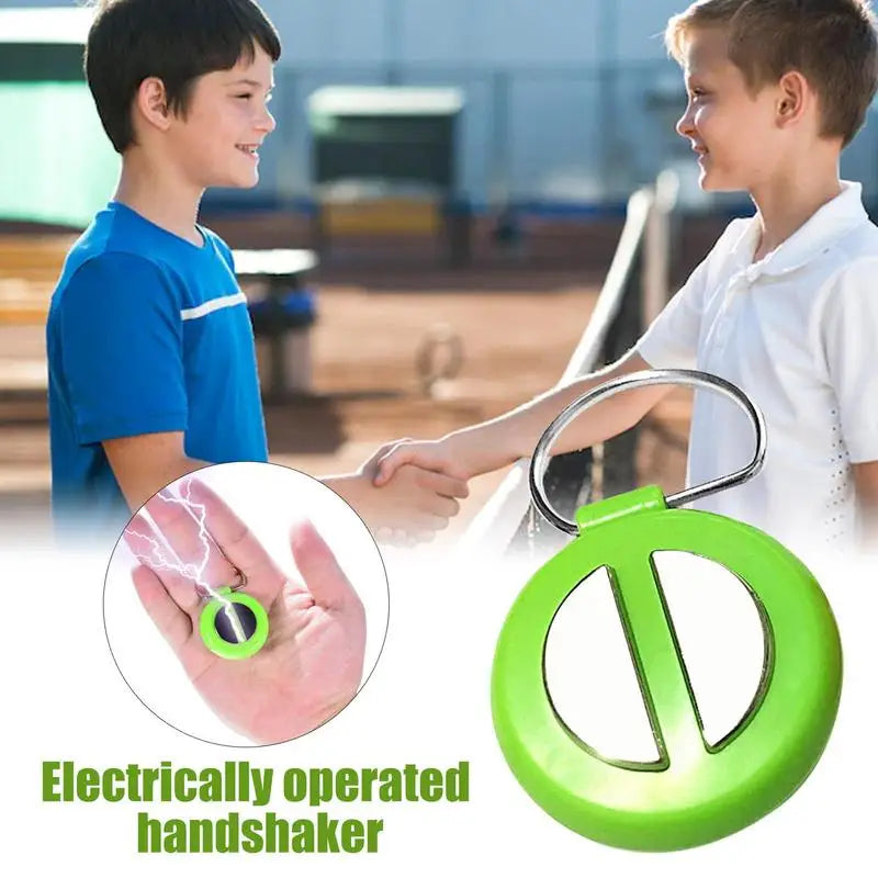 Handshake Toys April Fools Day Joke Toy Novelty Tricky Toy Electric Shock Toy Children Teens Prank Collision Electric Shocker