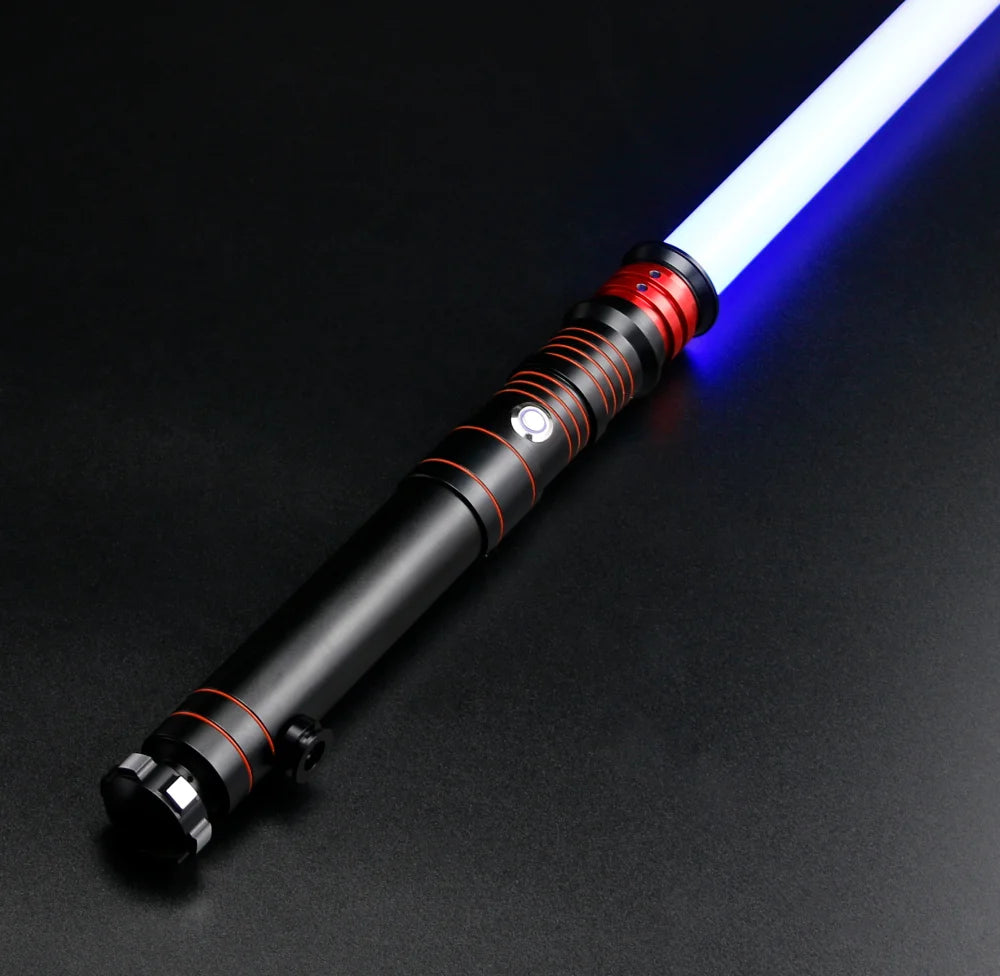 TXQSABER Smooth Swing Lightsaber Metal Hilt Heavy Dueling 12 Colors Changing Blaster Cosplay Bluetooth Laser Sword Kids Toys