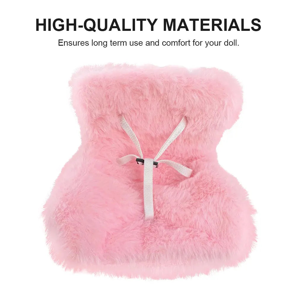 New 15-17cm doll Seat Labubu Doll Safety Seat Cute Doll Air Outlet Aromatherapy decoration high-grade Car Interior Decoration