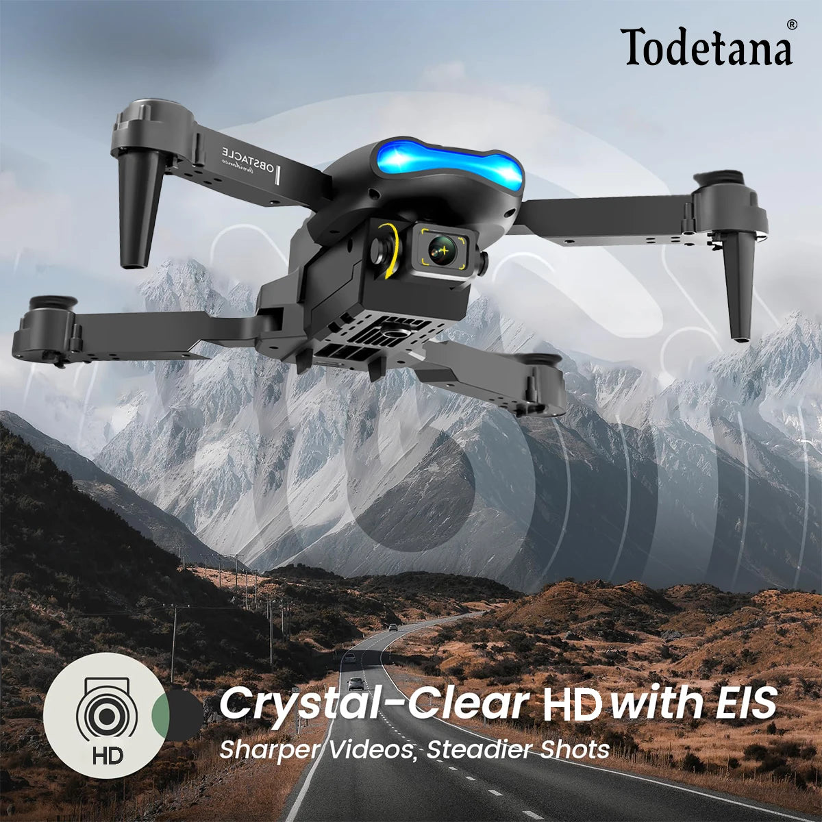 E99 Pro Drone Quadcopter with HD 6K Photography Four Axis RC Handle Altitude Fixation UAV Helicopter Toy for Aerial Photography