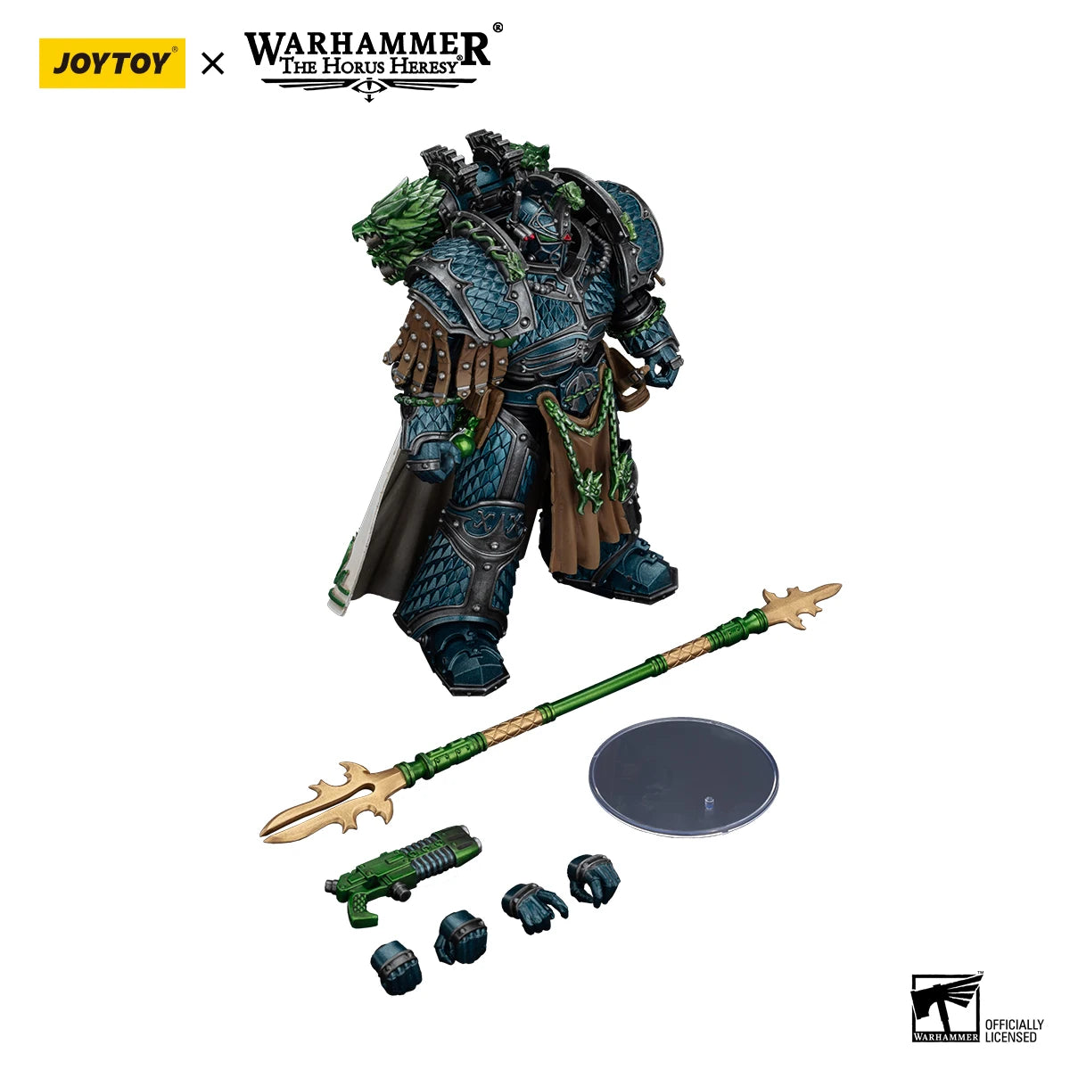 JOYTOY Warhammer 40K 1/18 Action Figure Alpha Legion Alpharius, Primarch of the XXth Legion Anime figures Toys Model