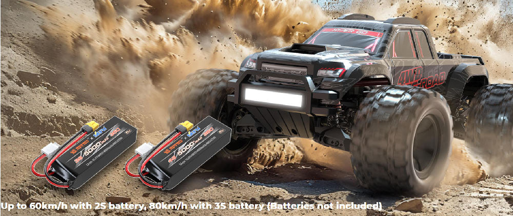 MJX HYPER GO 10208 1/10 2.4G 4WD Brushless RC Car Vehicle Models 80km/h Off-Road Remote Control Drift Car
