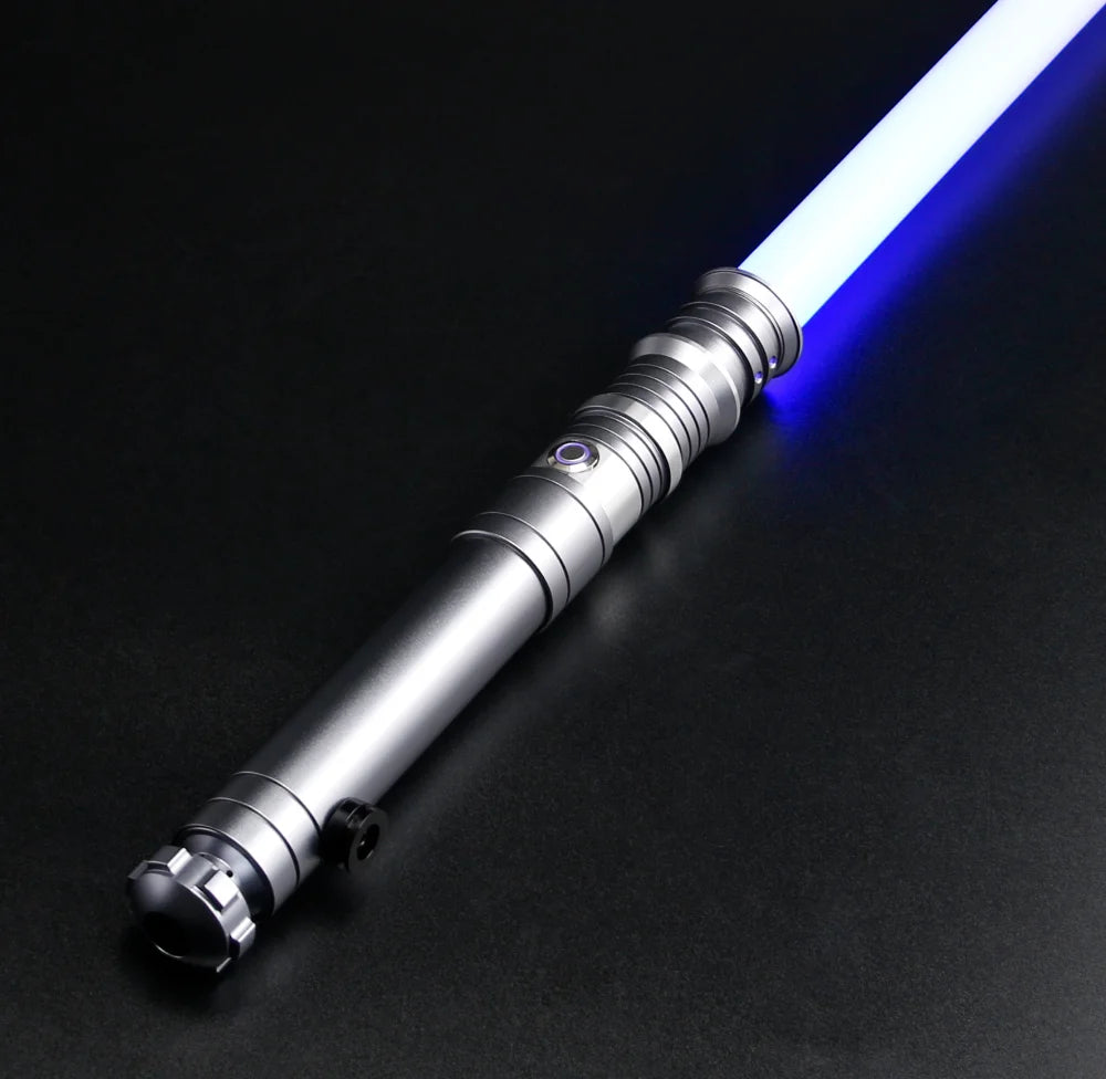 TXQSABER Smooth Swing Lightsaber Metal Hilt Heavy Dueling 12 Colors Changing Blaster Cosplay Bluetooth Laser Sword Kids Toys