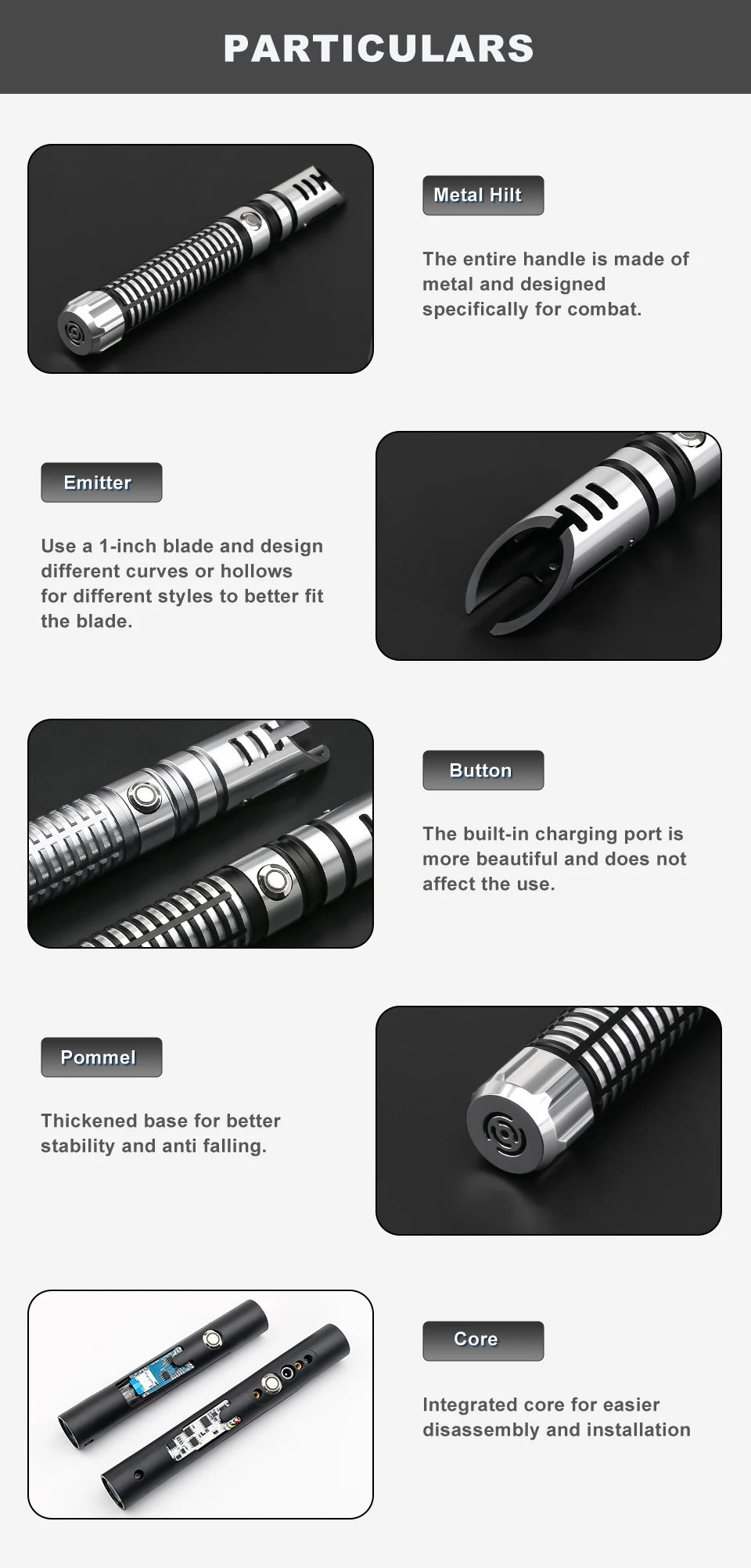 TXQSABER Neo Pixel Heavy Dueling RGB Lightsaber Metal Hilt Toys Cosplay Gift Laser Light Jedi Saber Swords