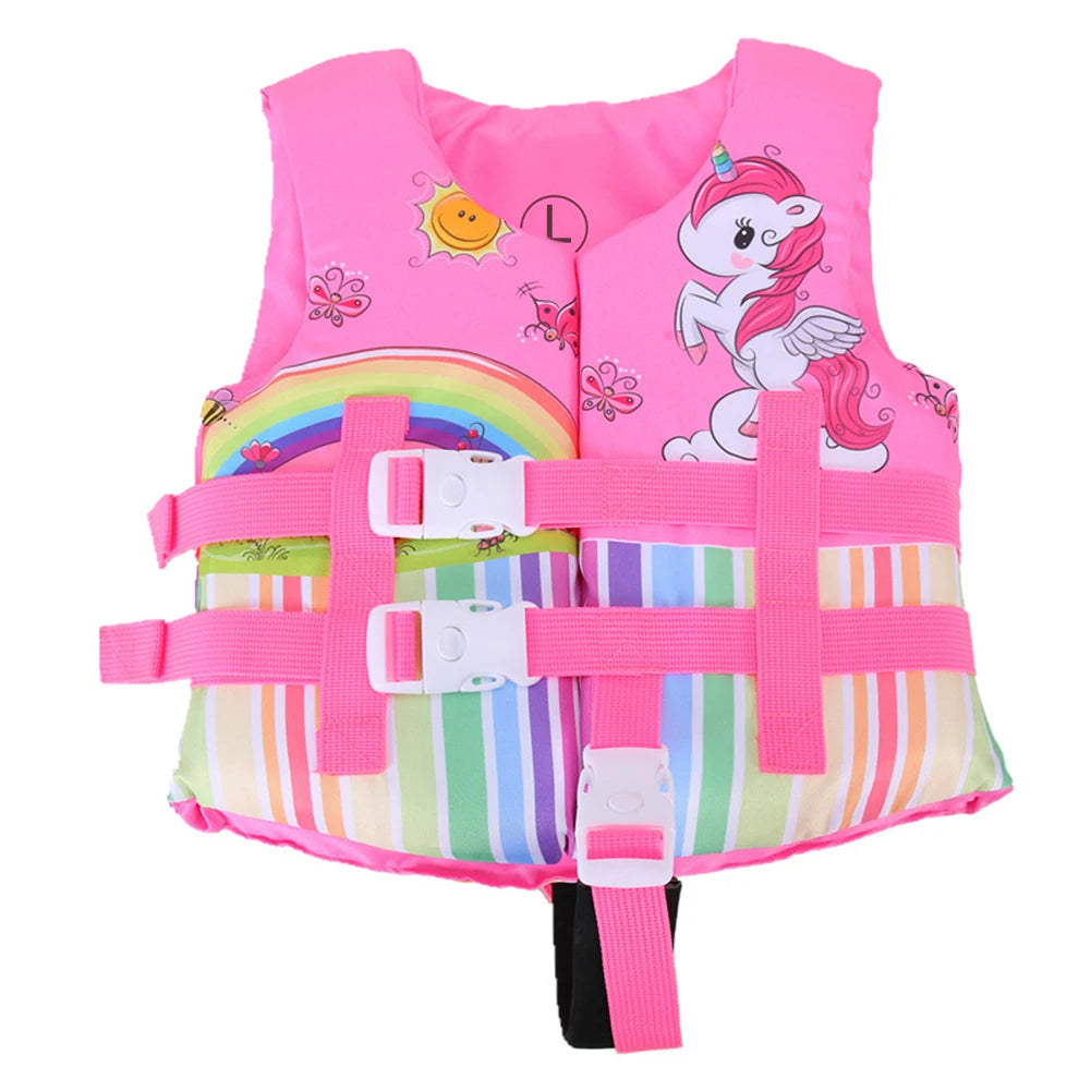 Kids Life Vest Children's Swimming Arm Float Whistle Child Lifejacket Swimsuit Foam Safety Swimming Pool Accessories for Kayak