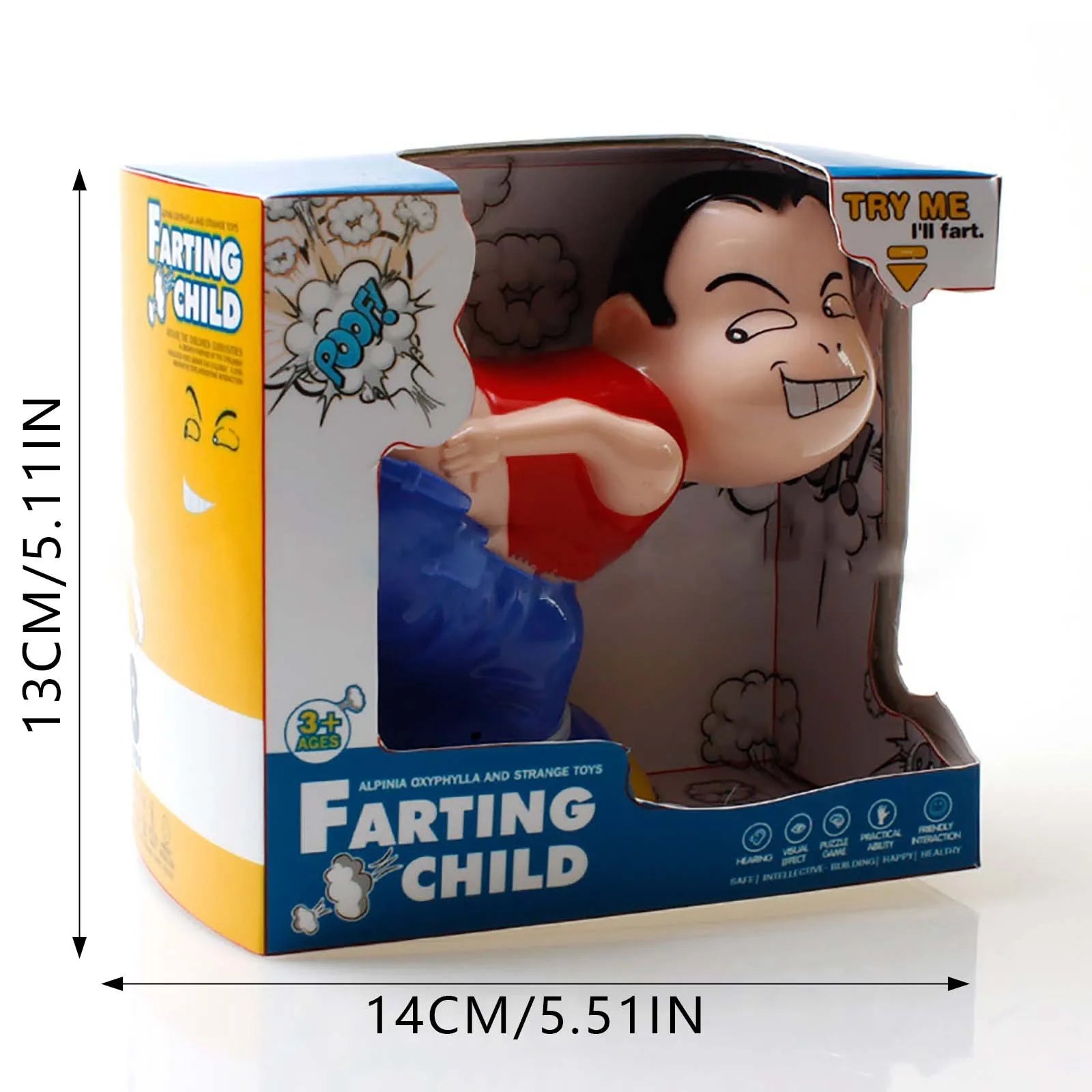 Newborn Folding Rug 6 Types Of Farting Sounds Children's Fun And Novel Games Toys Farting Children