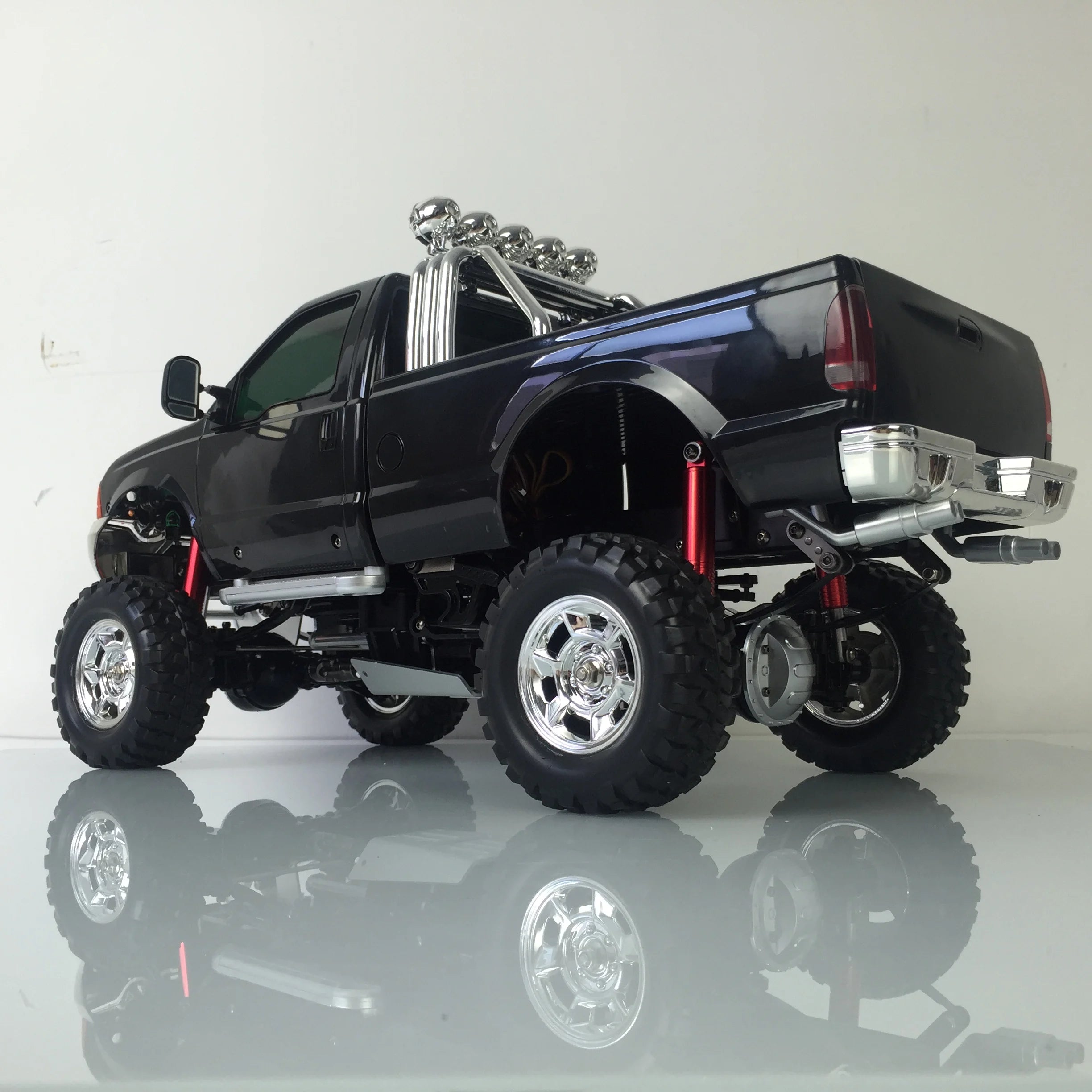 US Stock 1/10 HG P410 RC Pickup Truck 4*4 Rally Racing Crawler Car Model 2.4G Radio Motor ESC Outdoor Toy Model Gifts TH16939