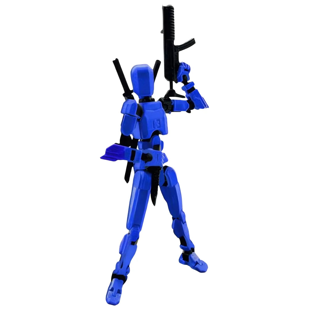 13 Action Figure Titan Multi-articular Robot Toys Dummy 3D Printed Movable Shapeshift Robot Action Anime Figure For Boy Gifts