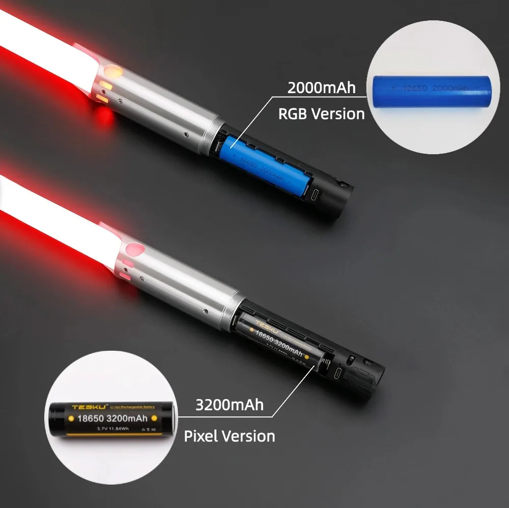 TXQ Lightsaber SNV4 Proffie 16Sounds Smooth Swing RGB Toys Children Blaster Metal Hilt 12 Colors Combat Juguetes Cosplay