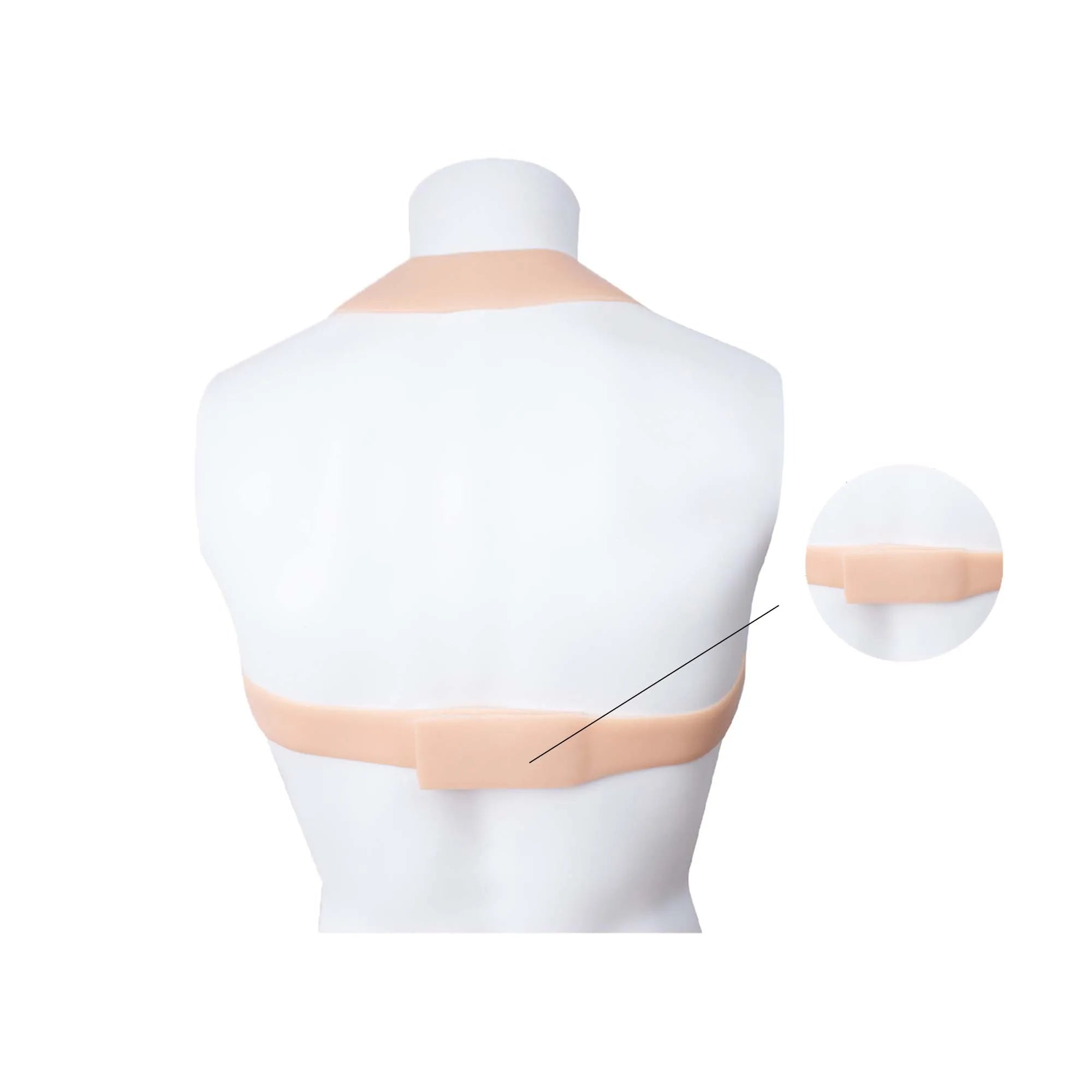 Zilasegy Realistic Fake Boobs Bodysuit Silicone Breast Form Plate For DragQueen Shemale Travesti Crossdresser Transgender