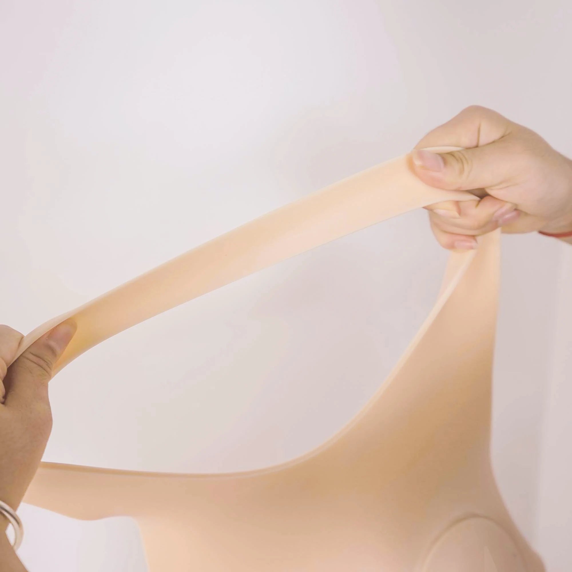 Zilasegy Realistic Fake Boobs Bodysuit Silicone Breast Form Plate For DragQueen Shemale Travesti Crossdresser Transgender