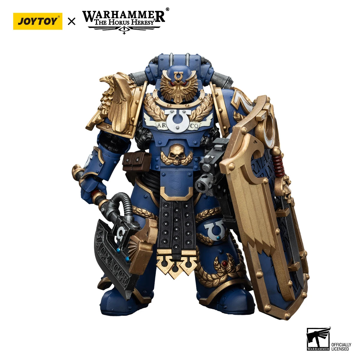 JOYTOY Warhammer 30K 1/18 Action Figures Ultramarines Invictarus Suzerain Squad Suzerain 5PCS Model Anime Military Model