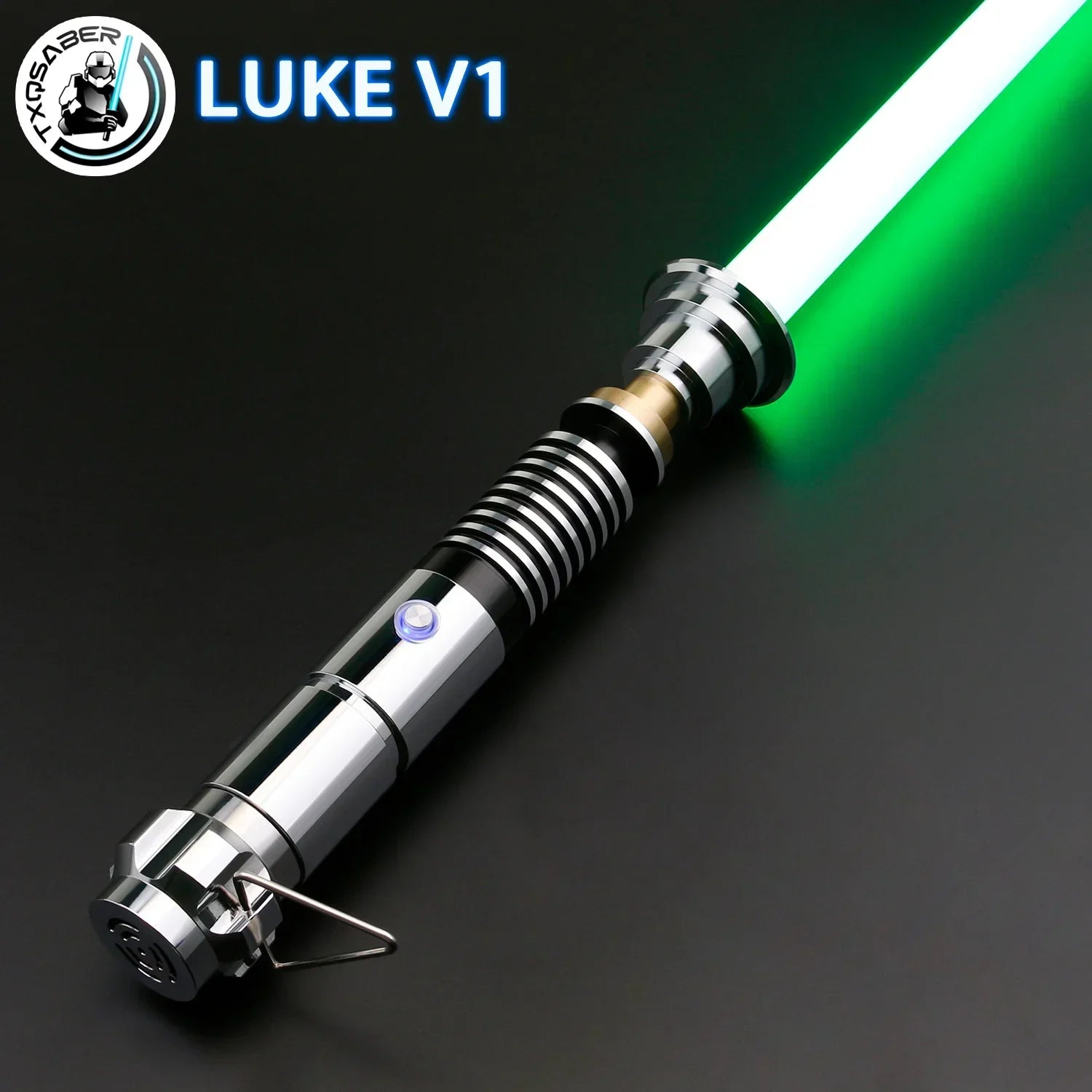 TXQSABER Luke EP6 Luke V1 RGB Pixel heavy dueling laser sword Smooth Swing Metal Handle lightsaber Cosplay 27set foc dueling