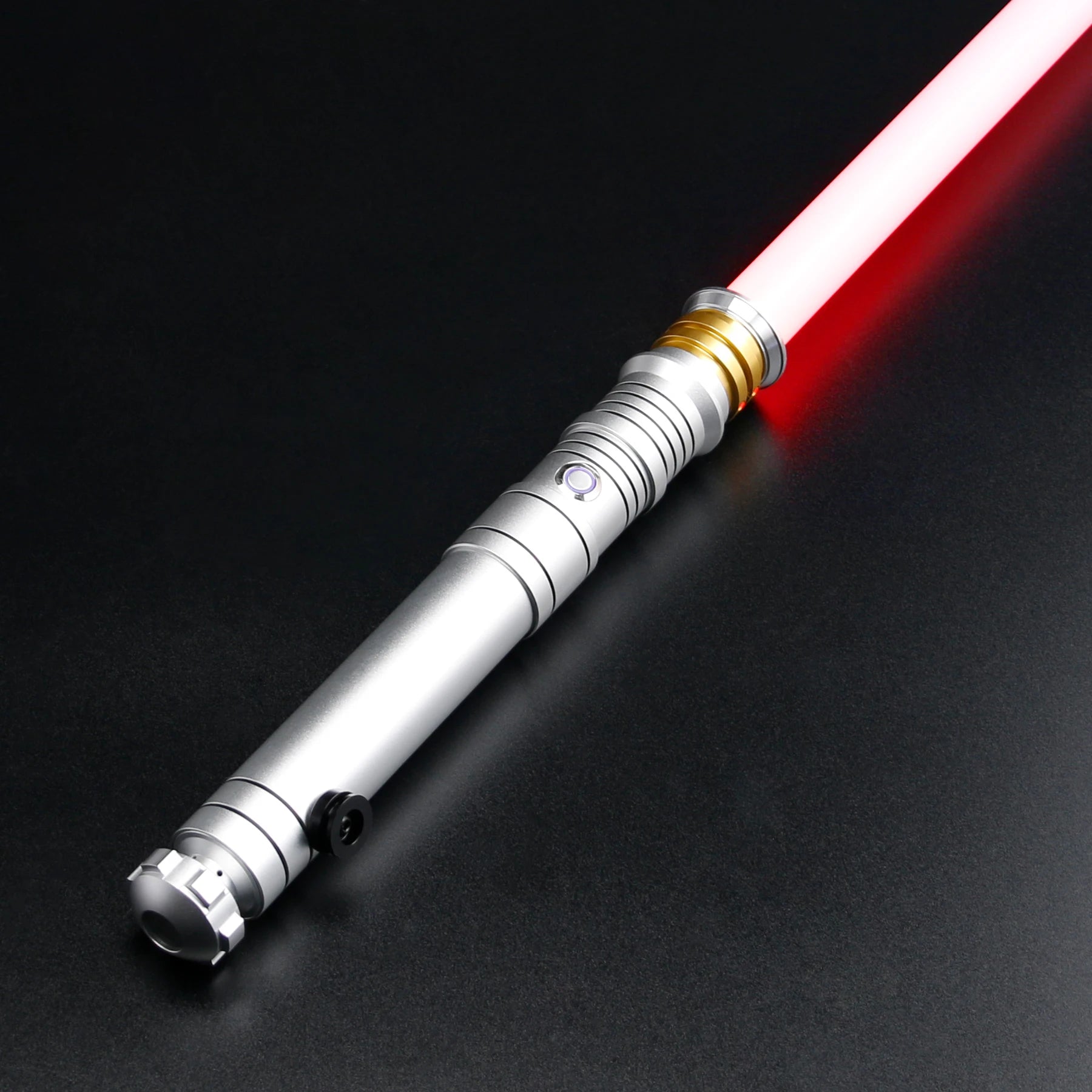 TXQSABER NeoPixel Lightsaber Gesture Control Jedi Metal Hilt 16 Soundfont 22 Light Effect Force Blaster Laser Sword Luminous Toy