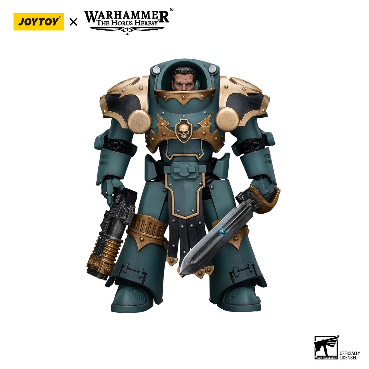 JOYTOY Warhammer 30K 1/18 Action Figures Sons Of Horus Tartaros Terminator Squad Collectibles Model