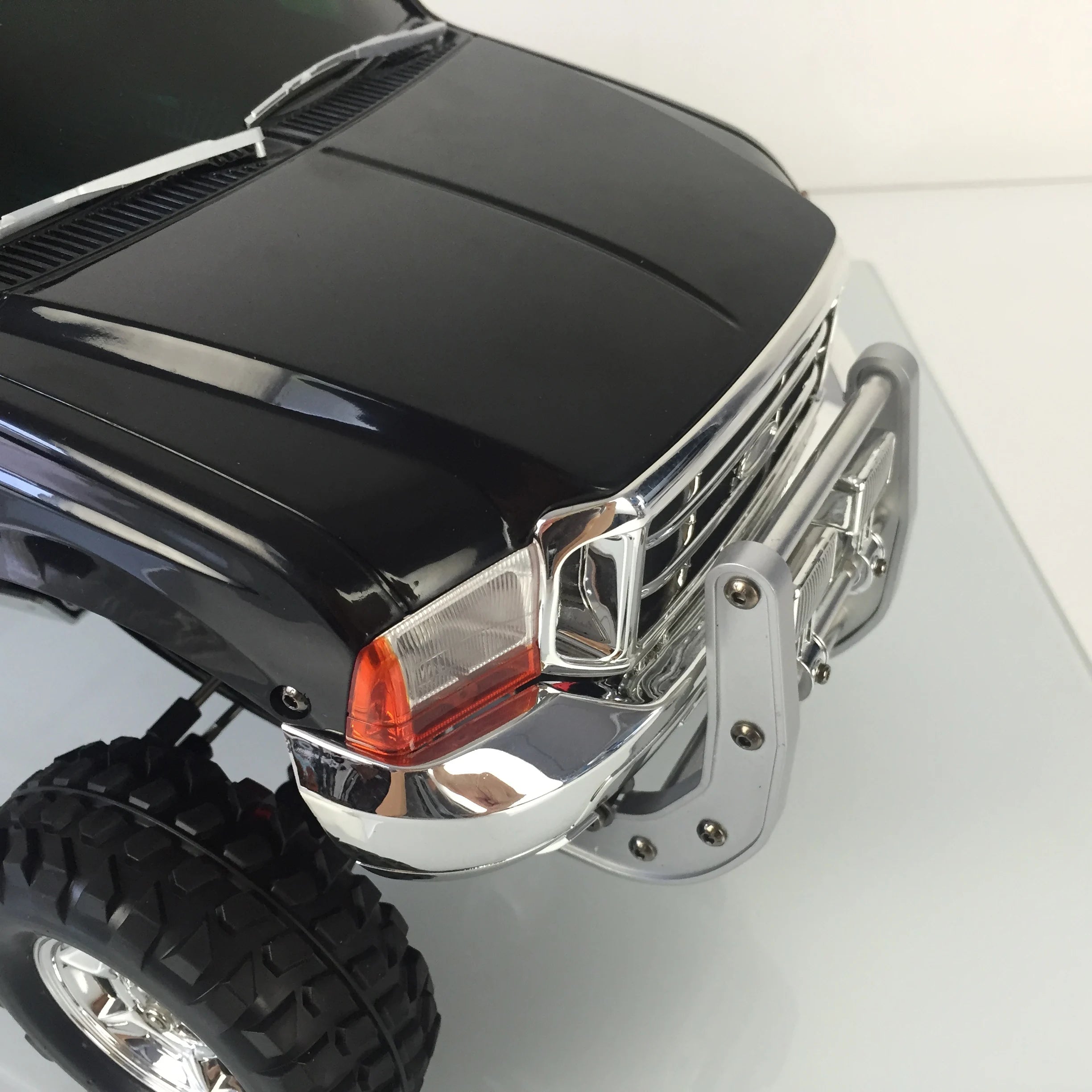 US Stock 1/10 HG P410 RC Pickup Truck 4*4 Rally Racing Crawler Car Model 2.4G Radio Motor ESC Outdoor Toy Model Gifts TH16939