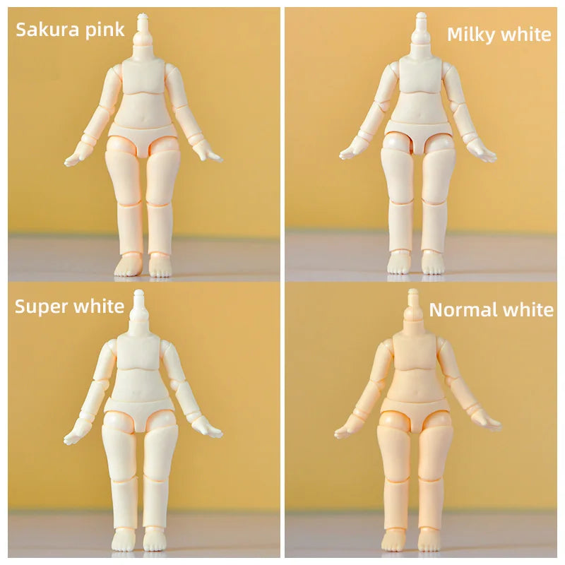 New YMY Body OB11 Bjd Body for GSC Head Obitsu 11 1/12BJD Doll Body Spherical Joint Doll Toy Replacement Hand Accessories