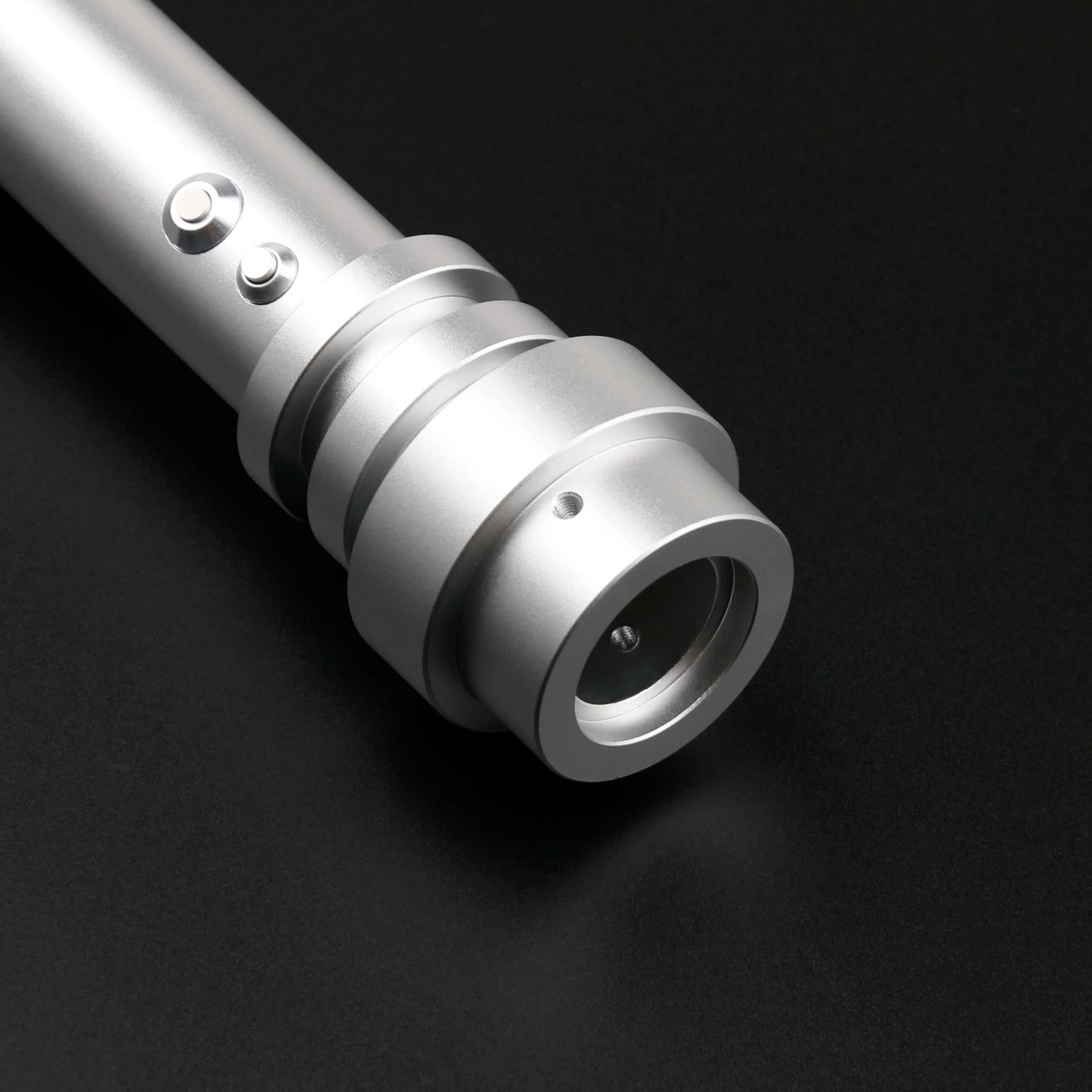 TXQSABER Mini Brick Smooth Swing Lightsaber Heavy Dueling1 Inch High Quality Blade Metal Hilt Cosplay Jedi Laser Sword Kids Toys