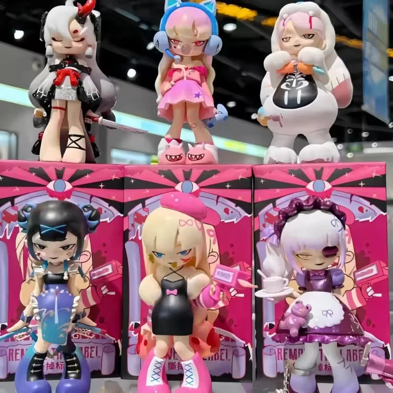 Original Yandere Girl Remove The Label Series Blind Box Caixa Caja Girl Doll Boy Birthday Gift Mystery Anime Action Figure Toys