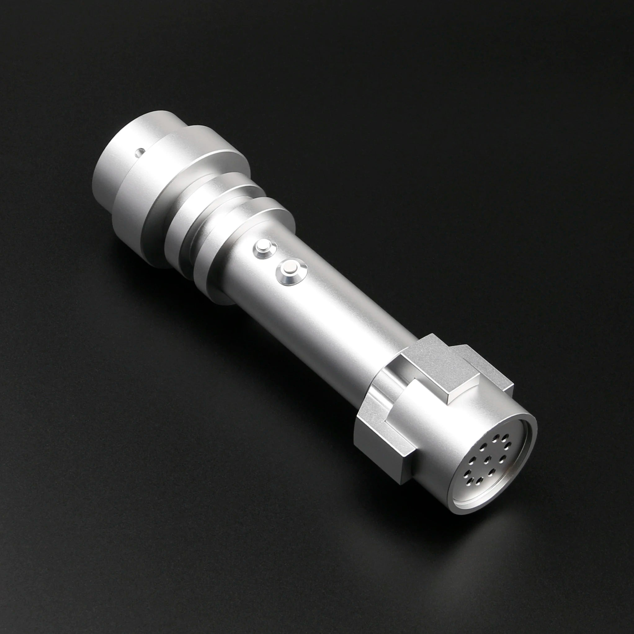 TXQSABER Mini Brick Smooth Swing Lightsaber Heavy Dueling1 Inch High Quality Blade Metal Hilt Cosplay Jedi Laser Sword Kids Toys