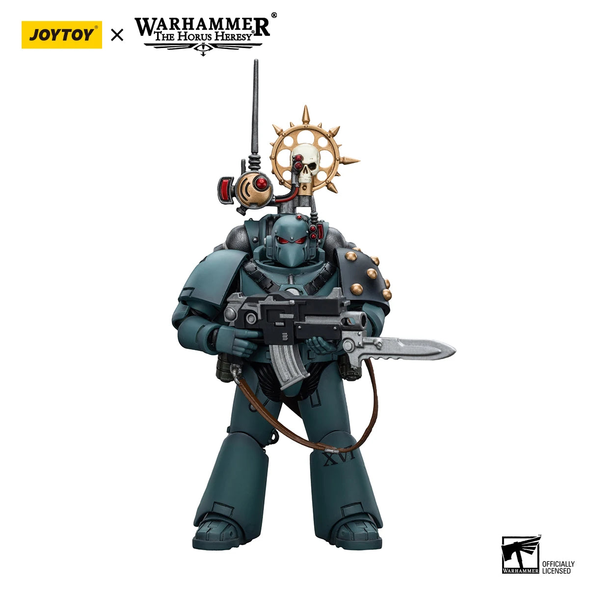 JOYTOY Warhammer40K 1/18 6PCS Action Figures Sons of Horus MKVI Tactical Squad Dreadnought Anime Model
