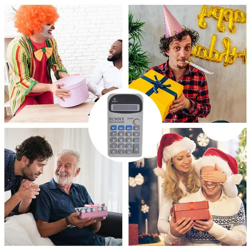Electric Prank Toys Fake Calculator Model Electric Tricky Toy Tricky Funny Gadget For Holiday Halloween Birthday Parties