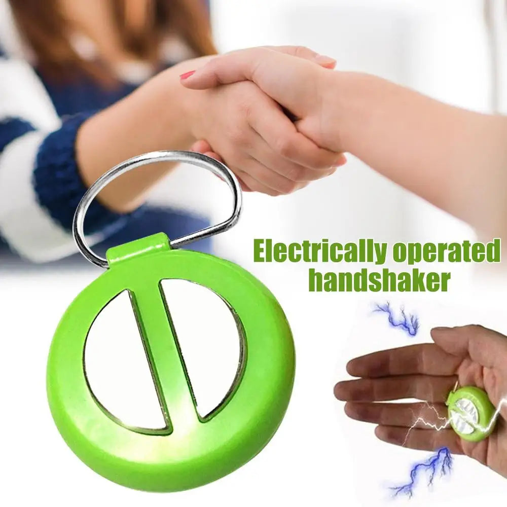 Handshake Toys April Fools Day Joke Toy Novelty Tricky Toy Electric Shock Toy Children Teens Prank Collision Electric Shocker