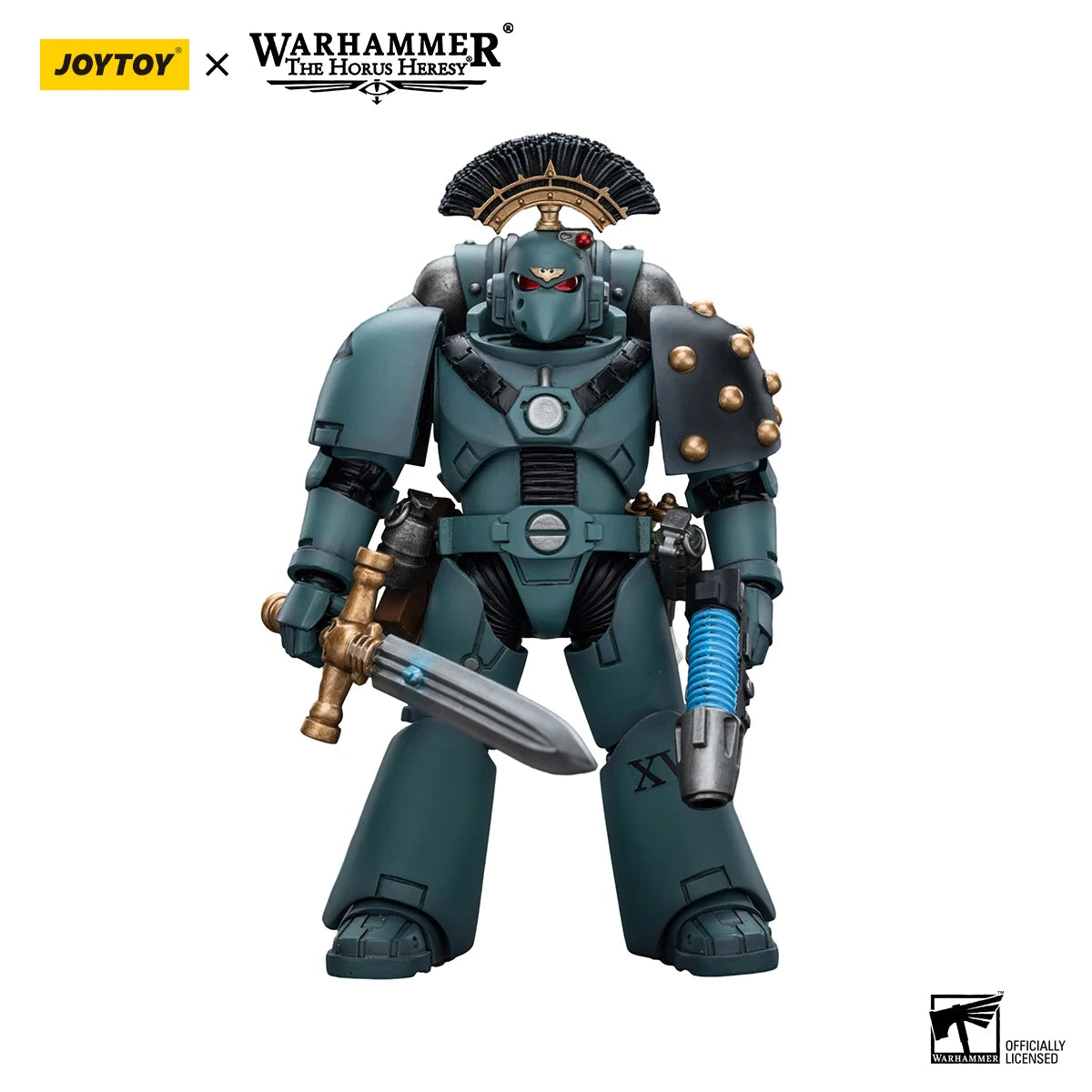 JOYTOY Warhammer40K 1/18 6PCS Action Figures Sons of Horus MKVI Tactical Squad Dreadnought Anime Model