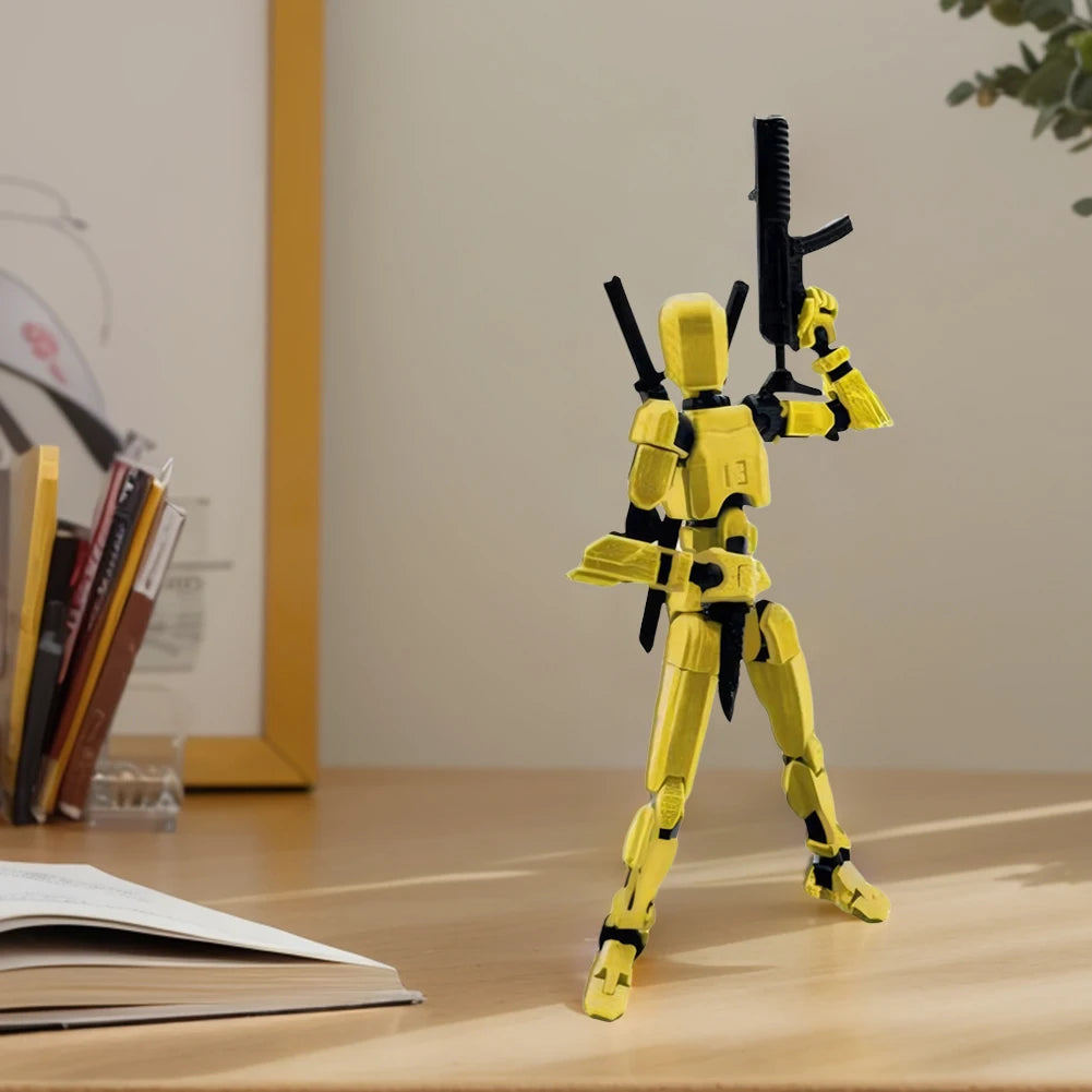 13 Action Figure Titan Multi-articular Robot Toys Dummy 3D Printed Movable Shapeshift Robot Action Anime Figure For Boy Gifts