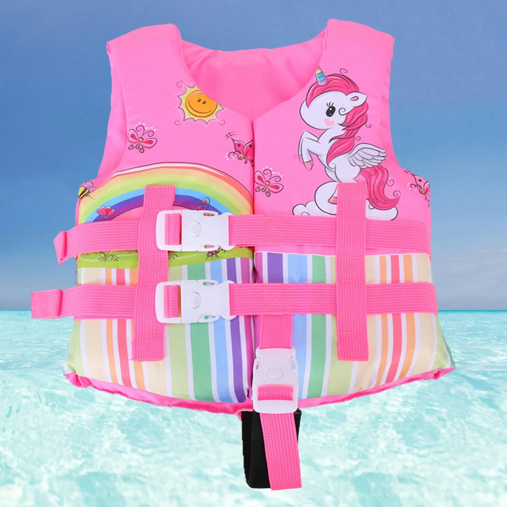 Kids Life Vest Children's Swimming Arm Float Whistle Child Lifejacket Swimsuit Foam Safety Swimming Pool Accessories for Kayak