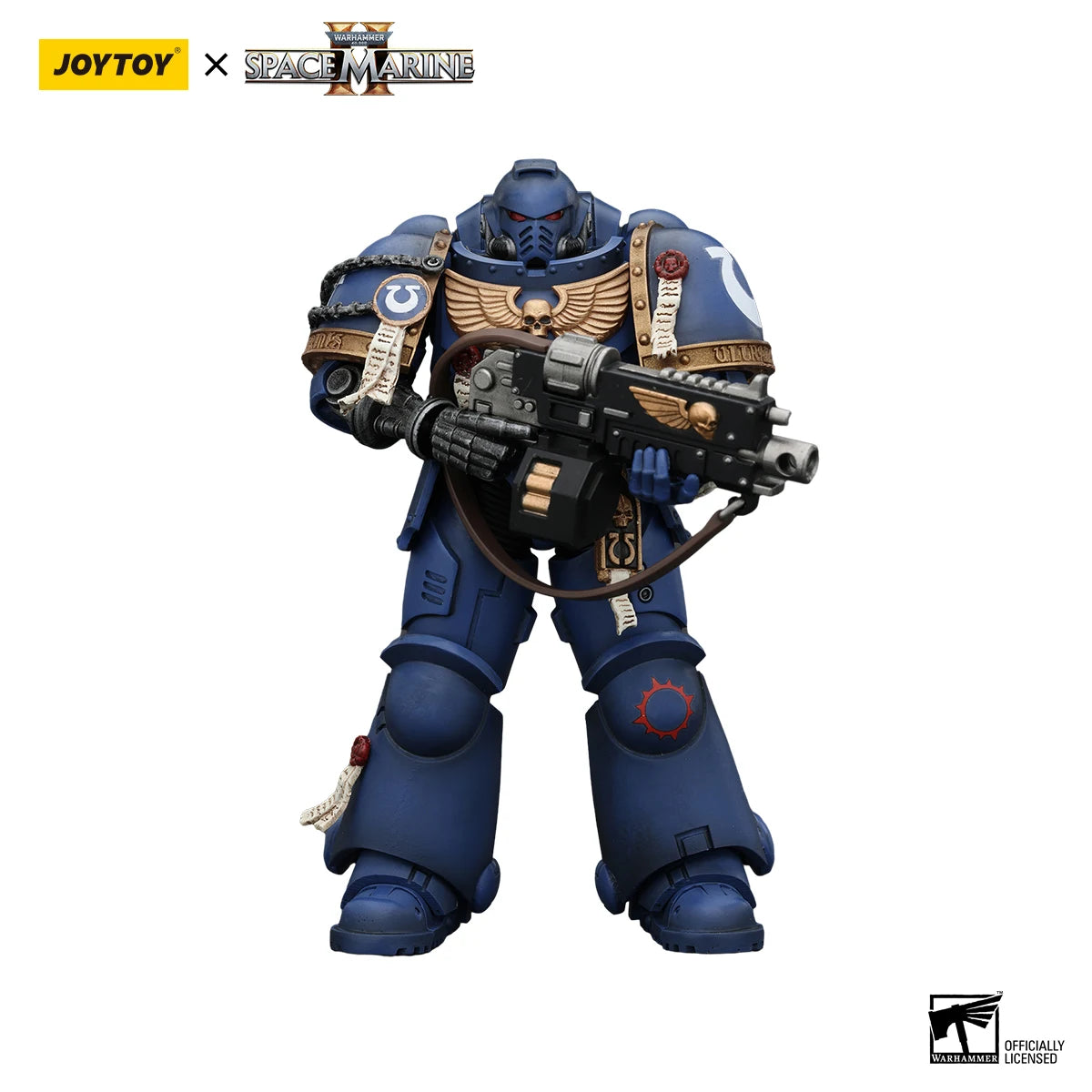 JOYTOY Warhammer 40,000 1/18 Action Figures Ultramarines Lieutenant Titus&Sergeant Gadriel&Brother Chairon Model