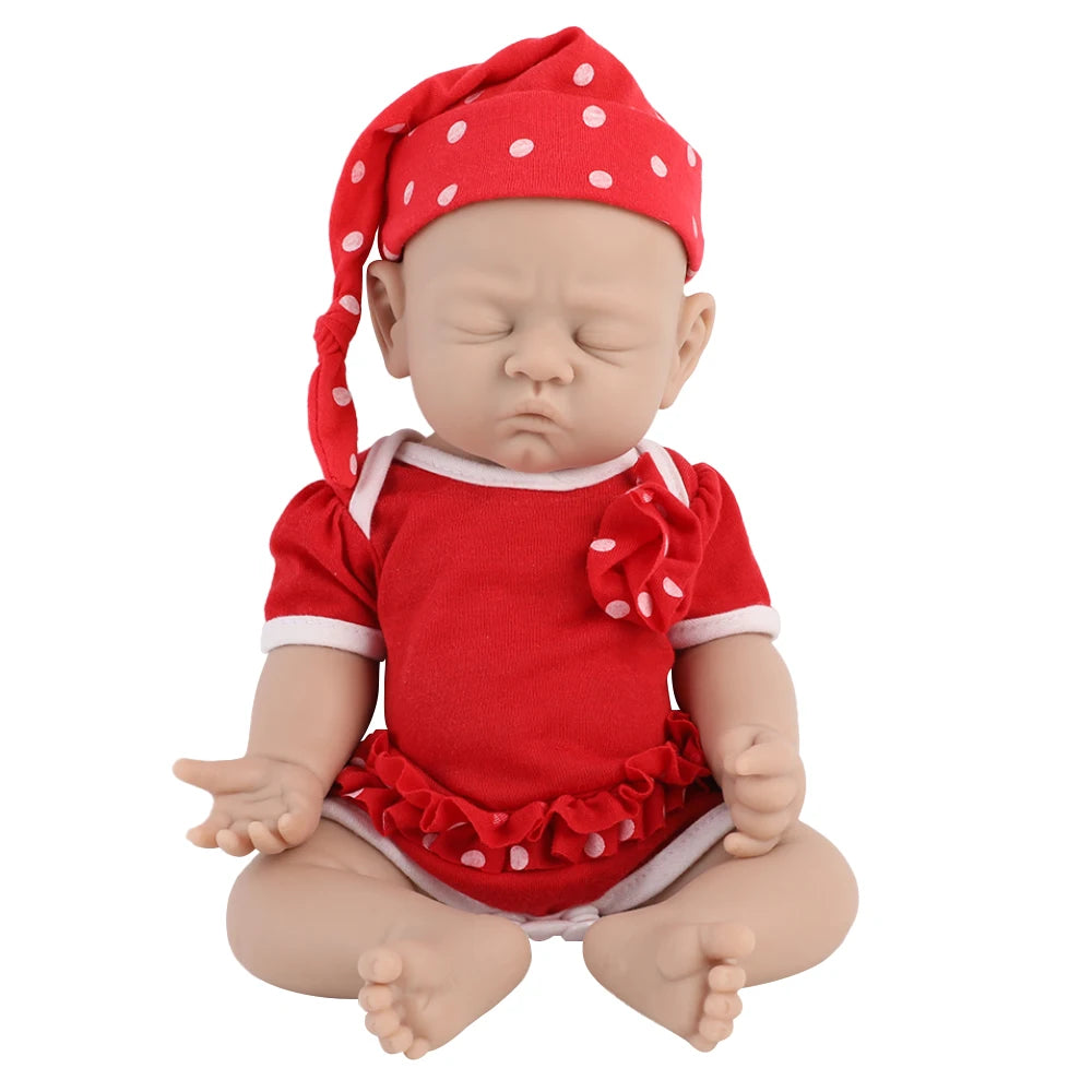 IVITA 100% Silicone Reborn Baby Doll Unpainted Realistic Baby Dolls Wholesale Lifelike Bebe Toys for Children Christmas Gift
