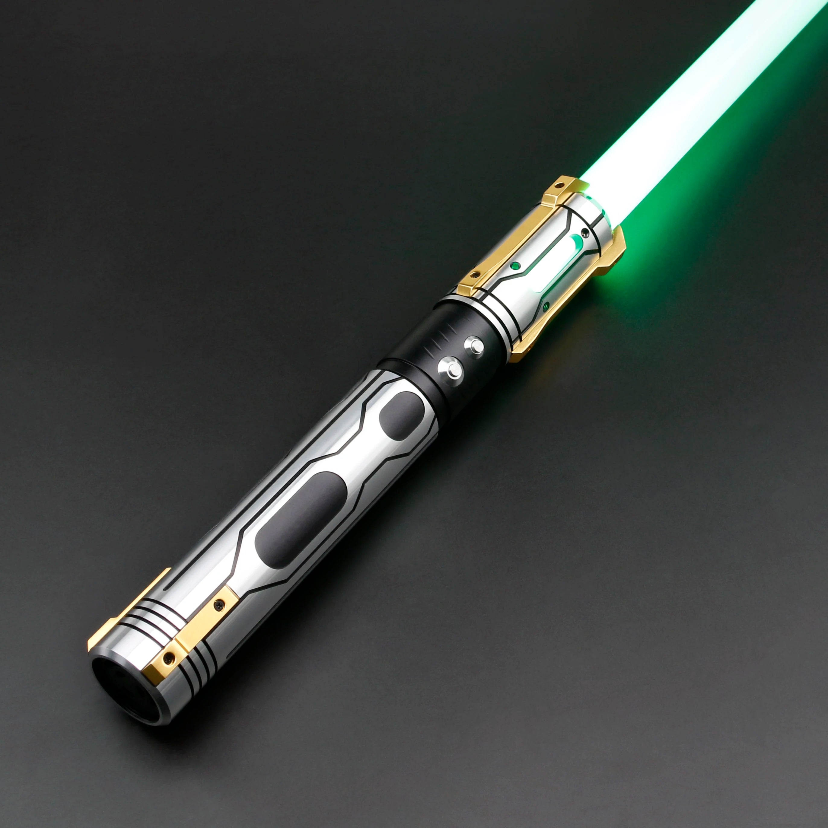 TXQSABER Ghost Lightsaber Pixel Soundboard Neo Smooth Swing Metal Handle LED Strip Blade Cosplay Laser Jedi Sword Kids Toys