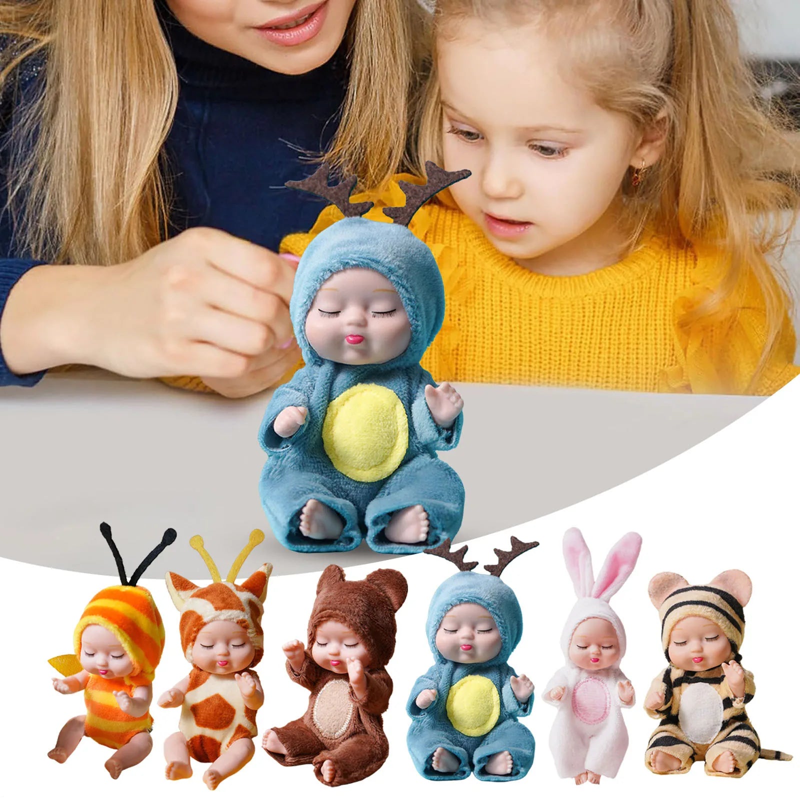Amp Bass Mini Mini Doll Bring Clothes To Sleep Doll Mini Doll Toy Washable Realistic Girl Shop Dolls