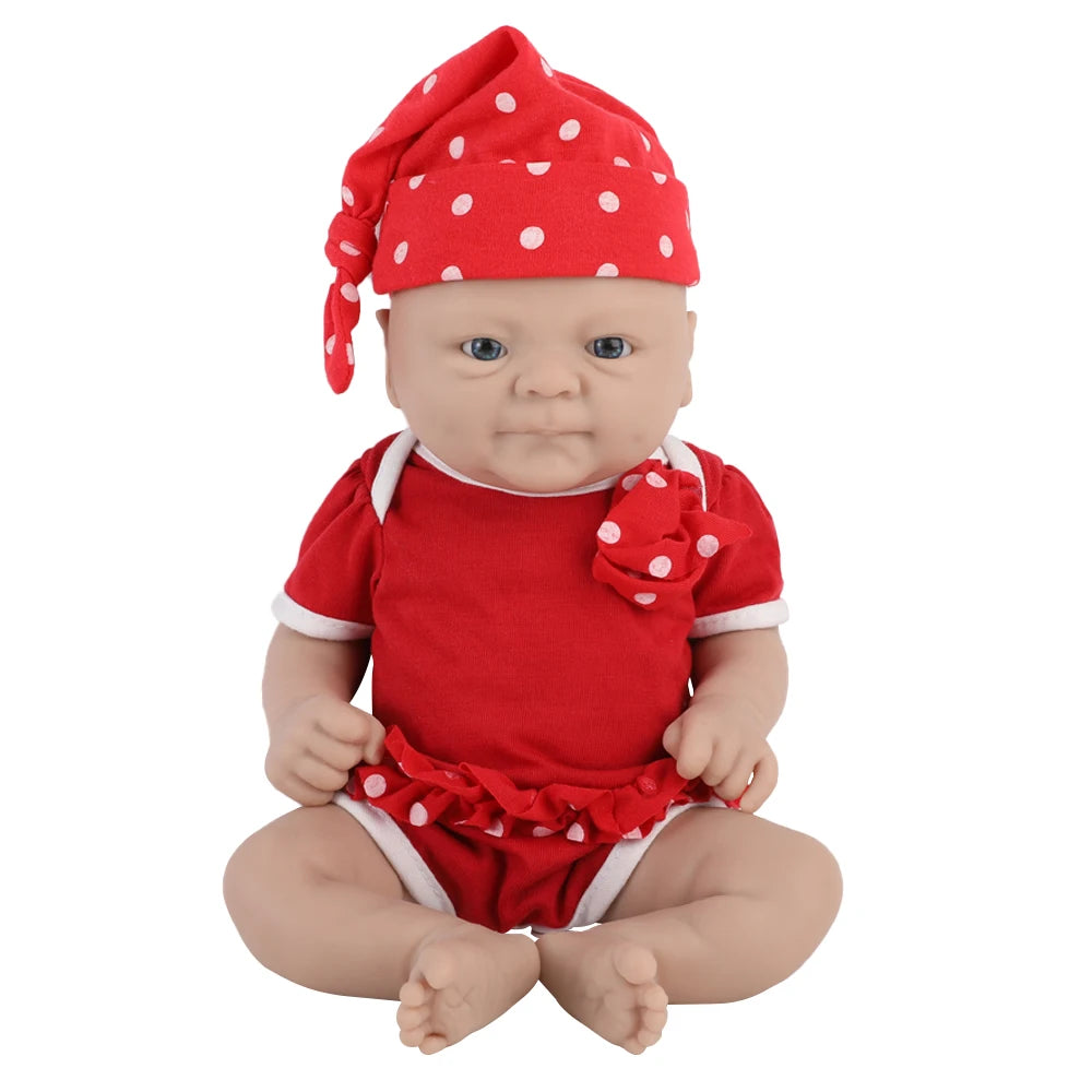 IVITA 100% Silicone Reborn Baby Doll Unpainted Realistic Baby Dolls Wholesale Lifelike Bebe Toys for Children Christmas Gift